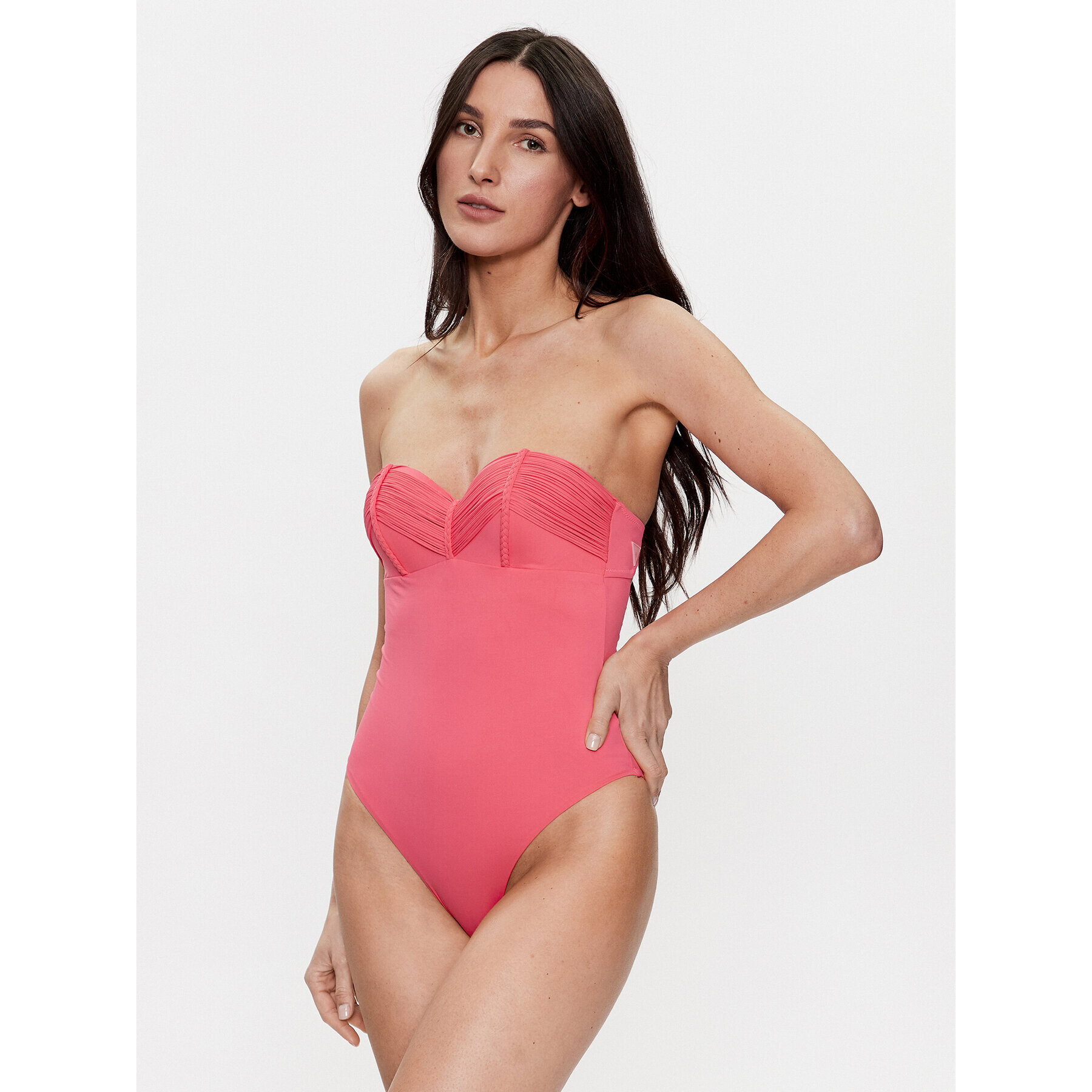 Guess Бански костюм E2GJ64 MC043 Розов - Pepit.bg