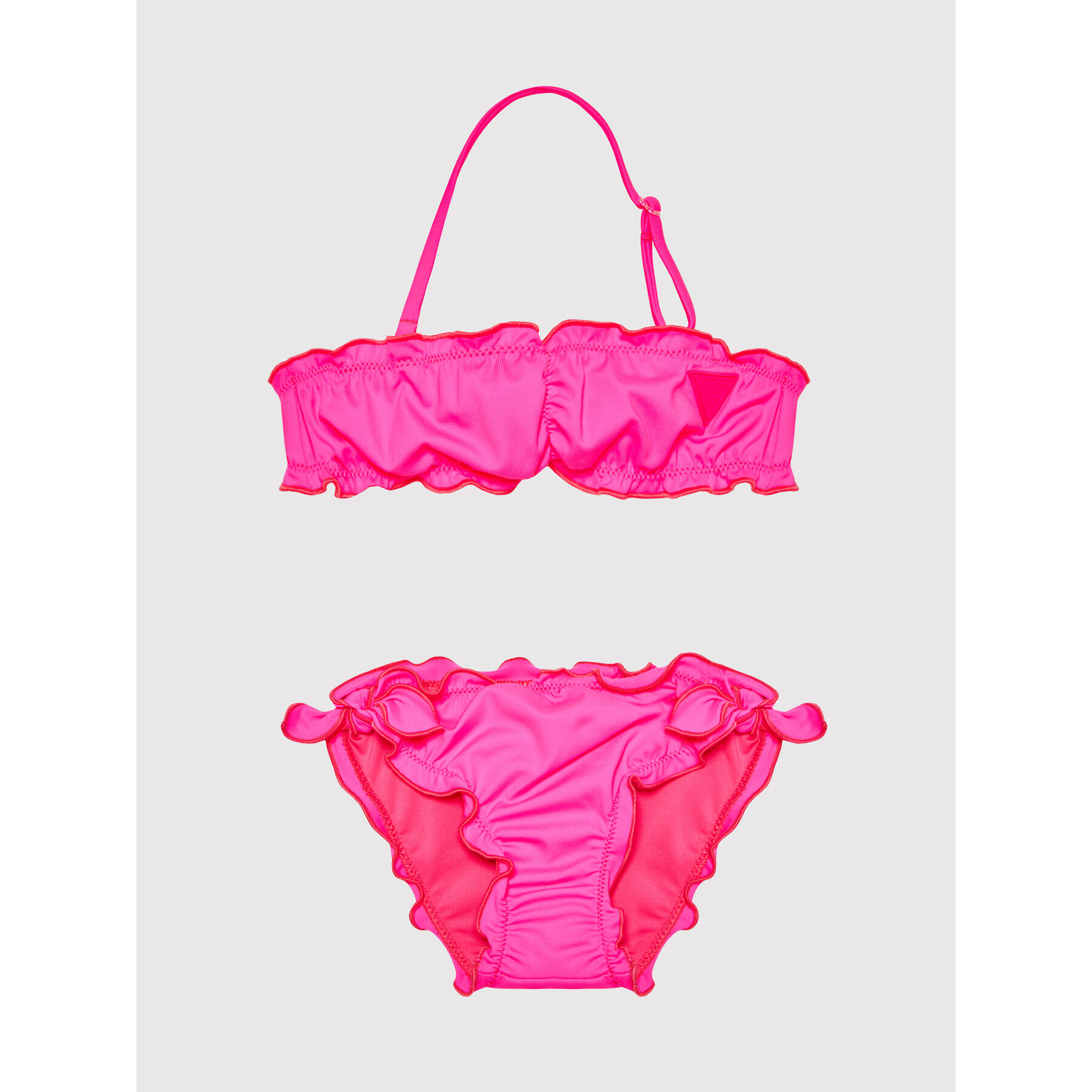 Guess Бански костюм J2GZ02 LY00K Розов - Pepit.bg