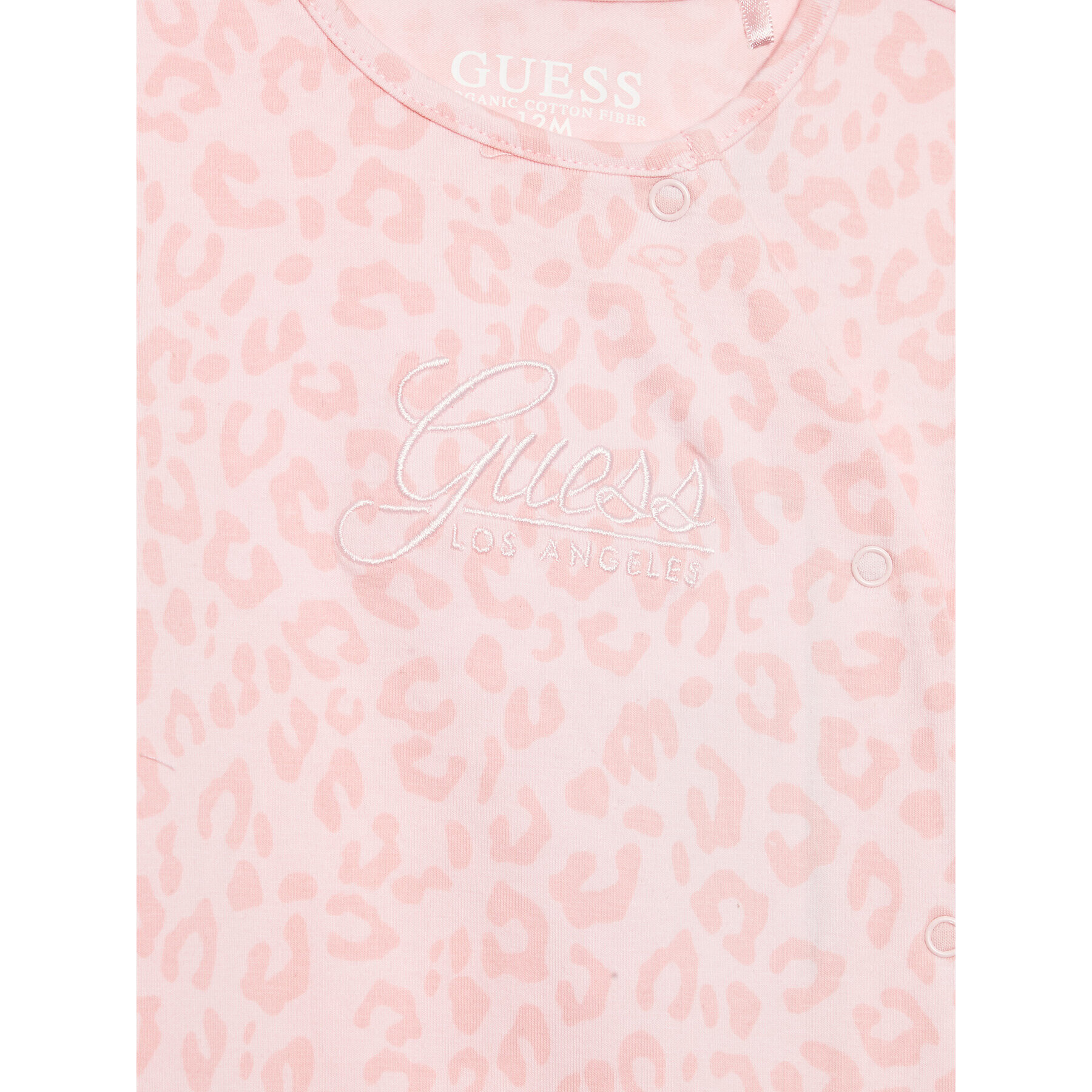 Guess Бебешки гащеризон със стъпала S2YG00 J1311 Розов Regular Fit - Pepit.bg