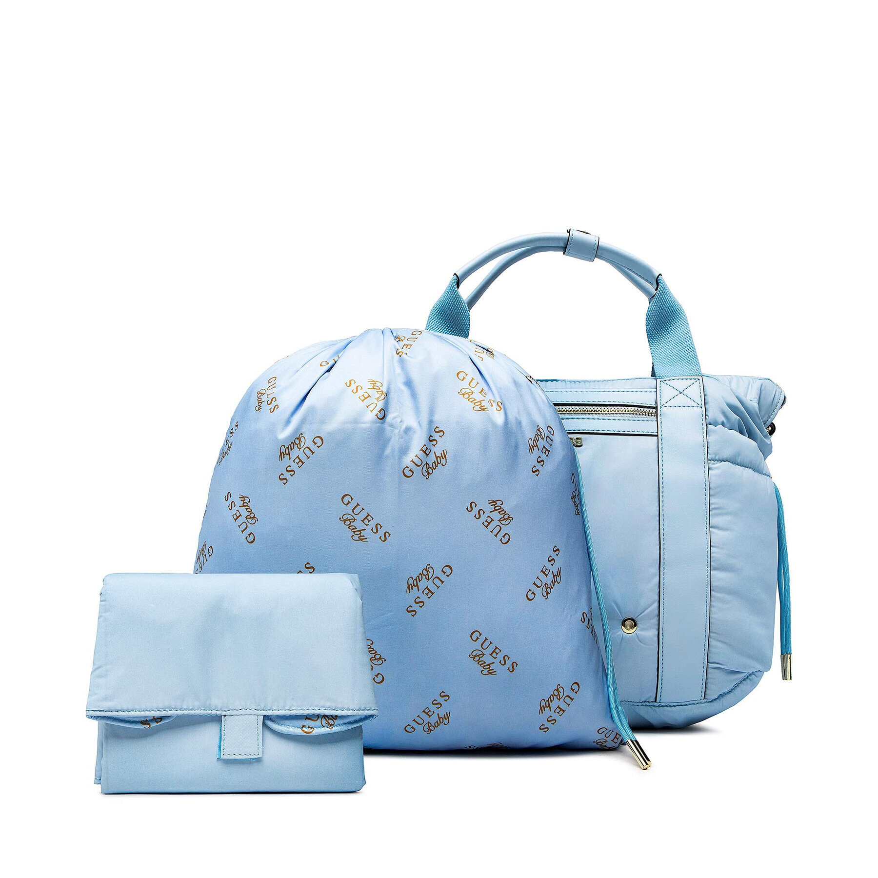 Guess Бебешки комплект H2YZ03 WEU70 Син - Pepit.bg