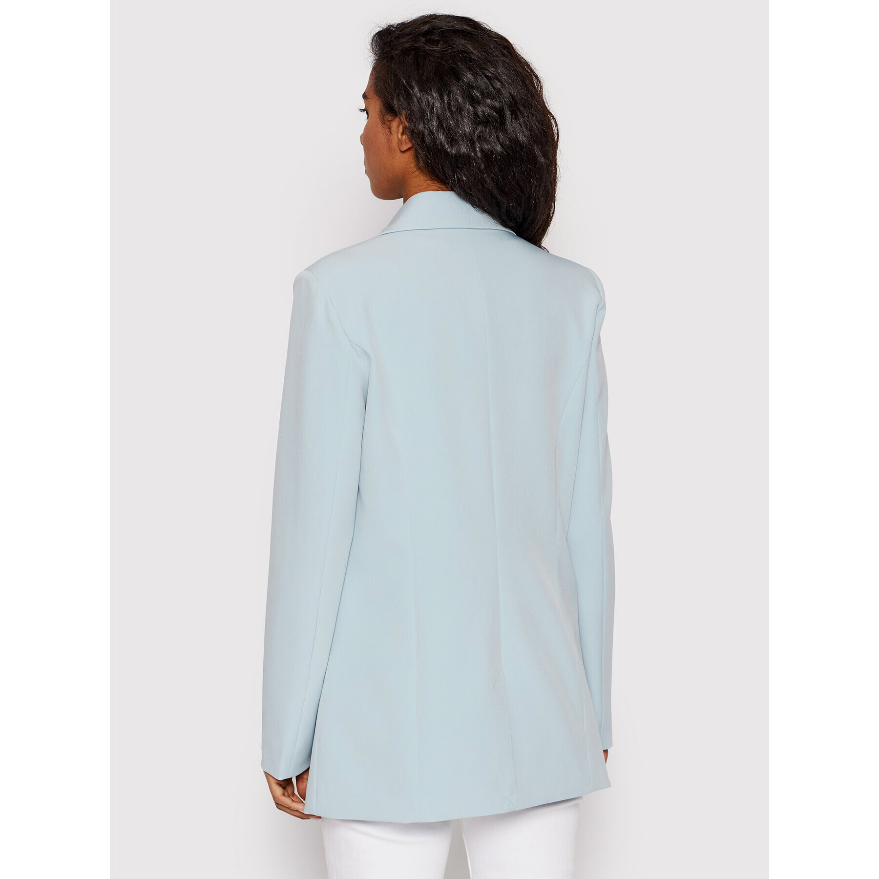 Guess Блейзър W2GN34 WB4H2 Син Relaxed Fit - Pepit.bg