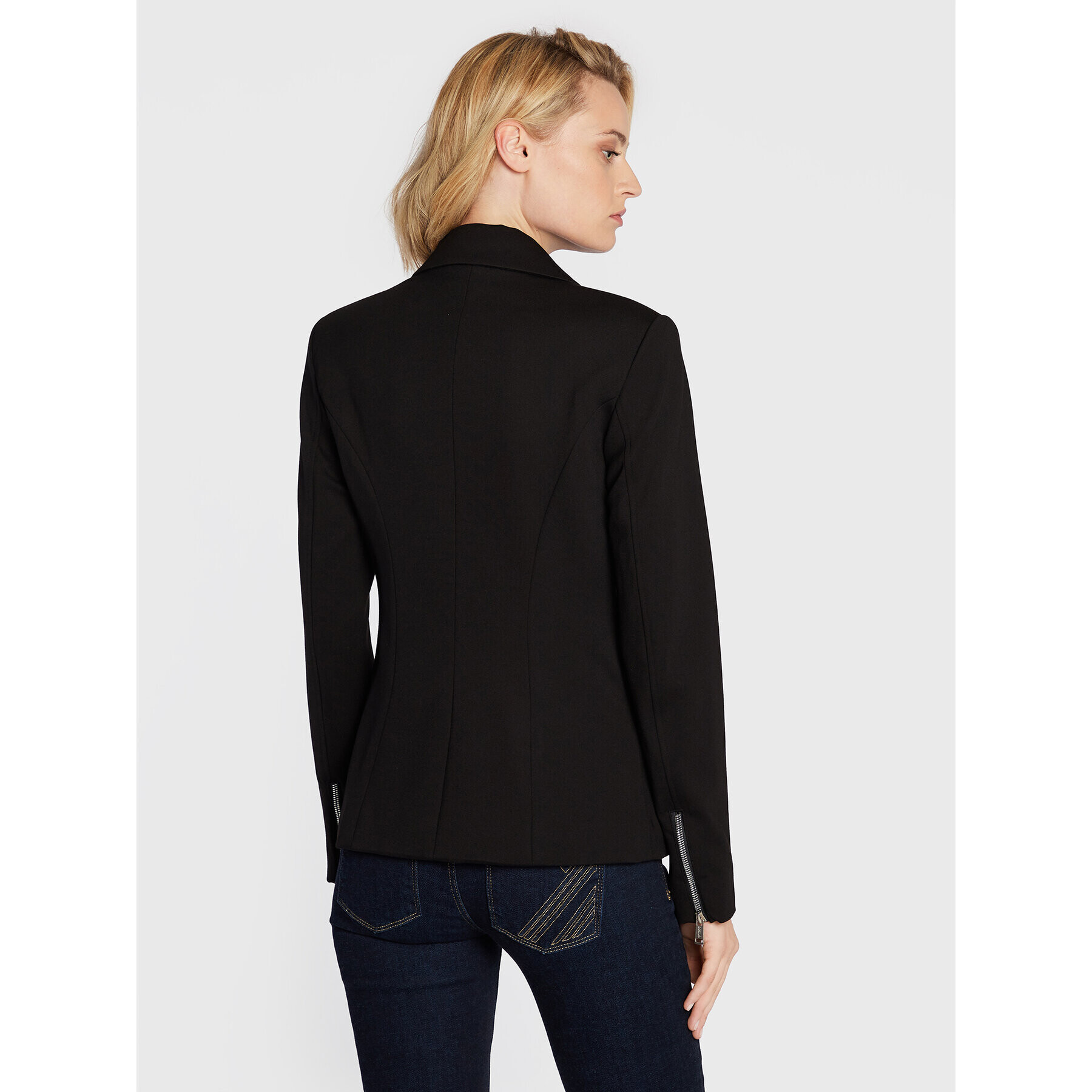 Guess Блейзър W2YN21 K8RN0 Черен Regular Fit - Pepit.bg