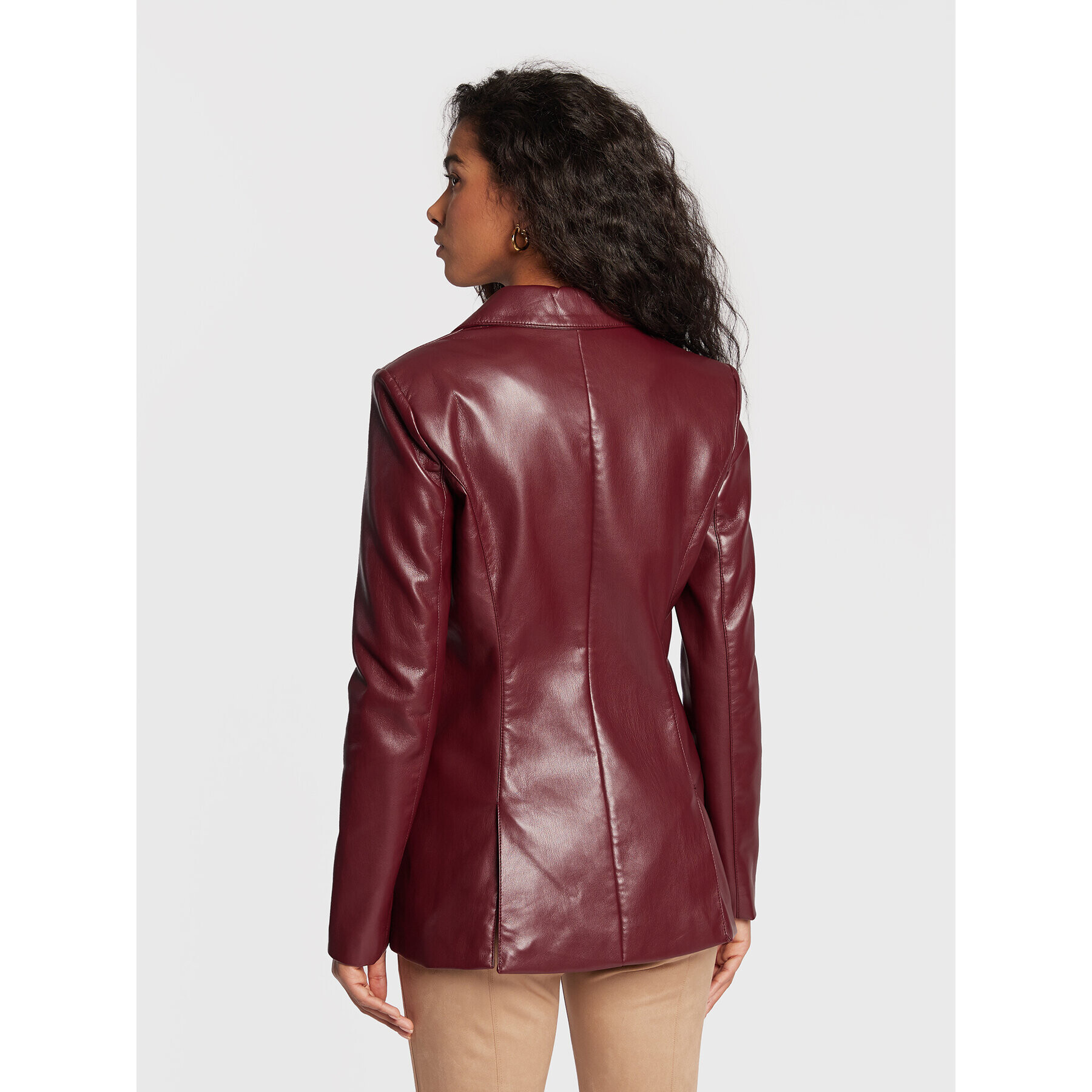 Guess Сако W3RN47 WF8P0 Бордо Regular Fit - Pepit.bg