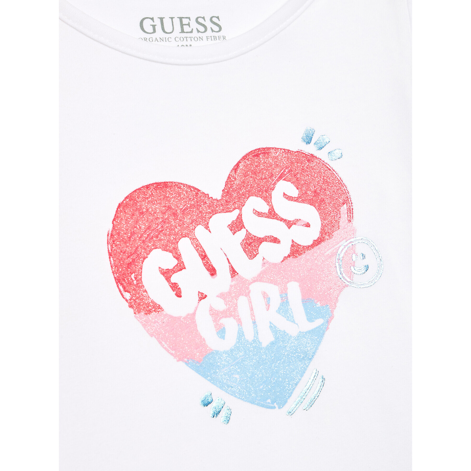 Guess Блуза A3YI03 K6YW4 Бял Regular Fit - Pepit.bg