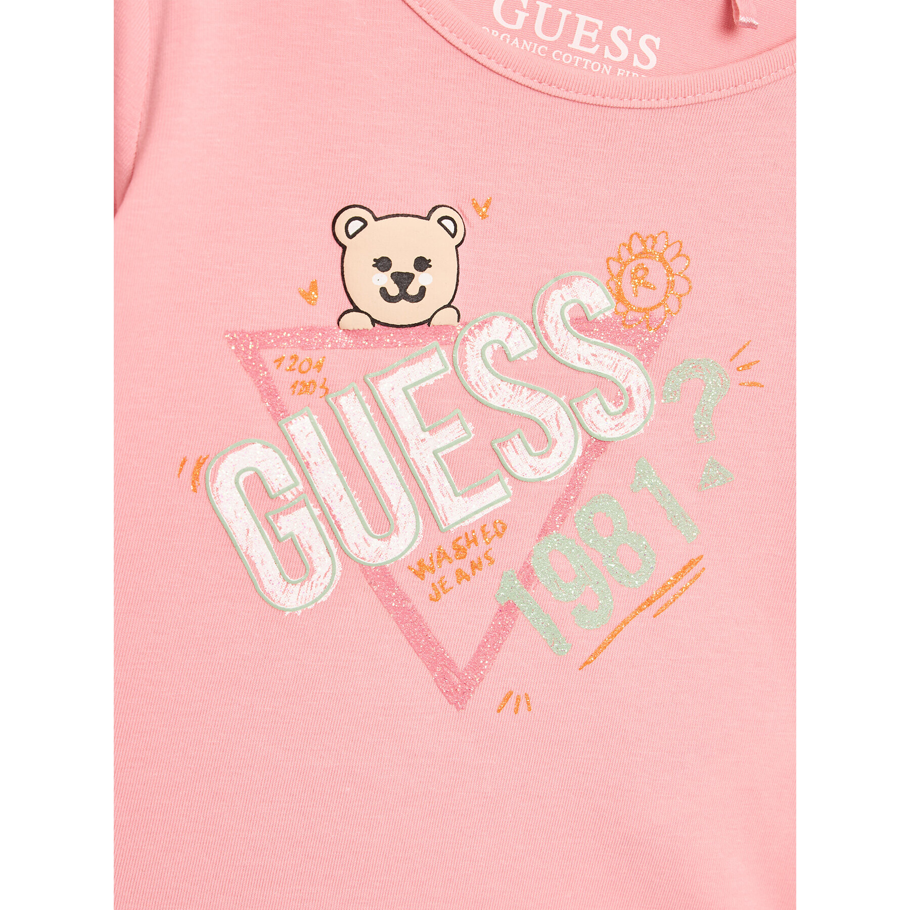 Guess Блуза A3YI06 K6YW4 Розов Regular Fit - Pepit.bg