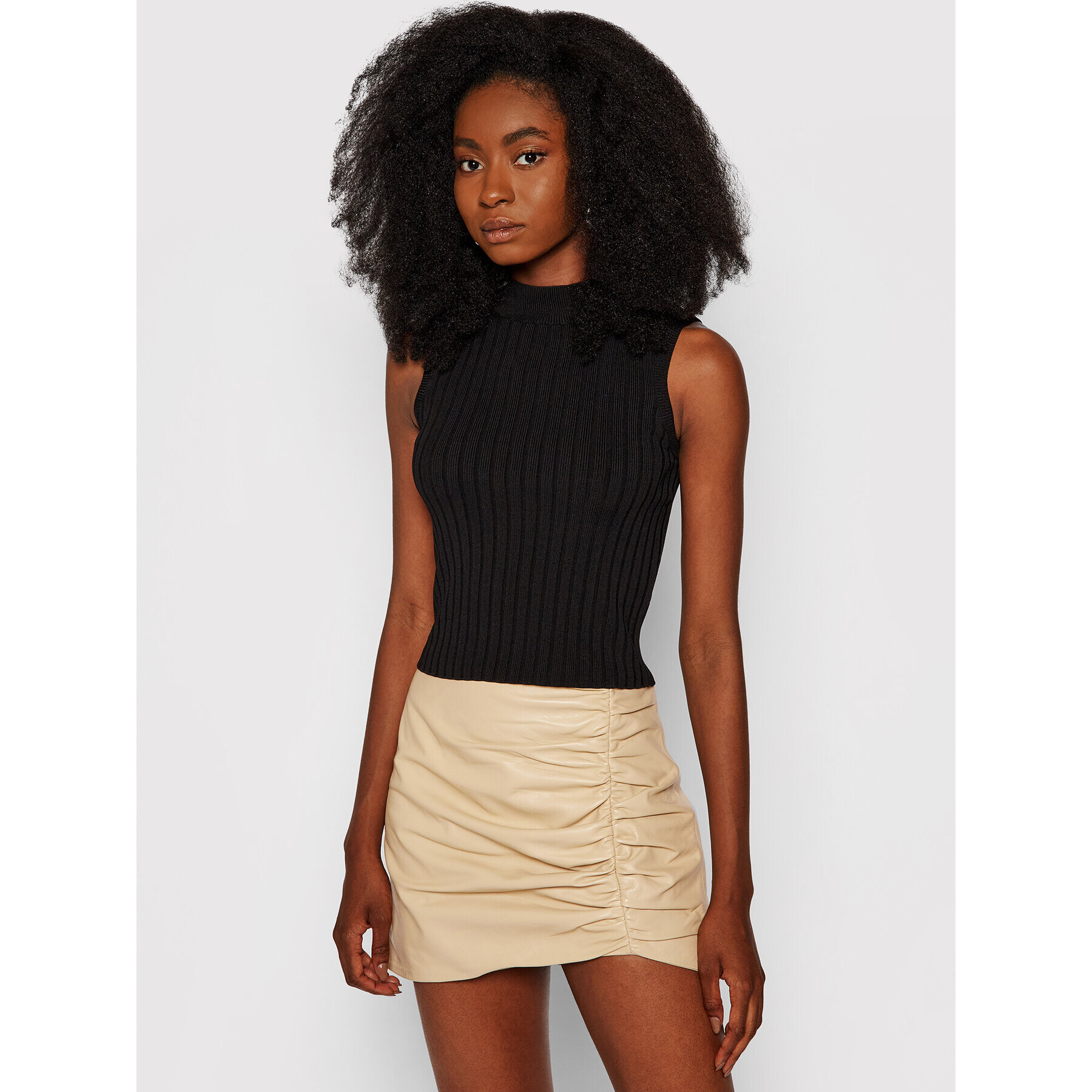 Guess Блуза Aline W1YR49 Z2U00 Черен Slim Fit - Pepit.bg