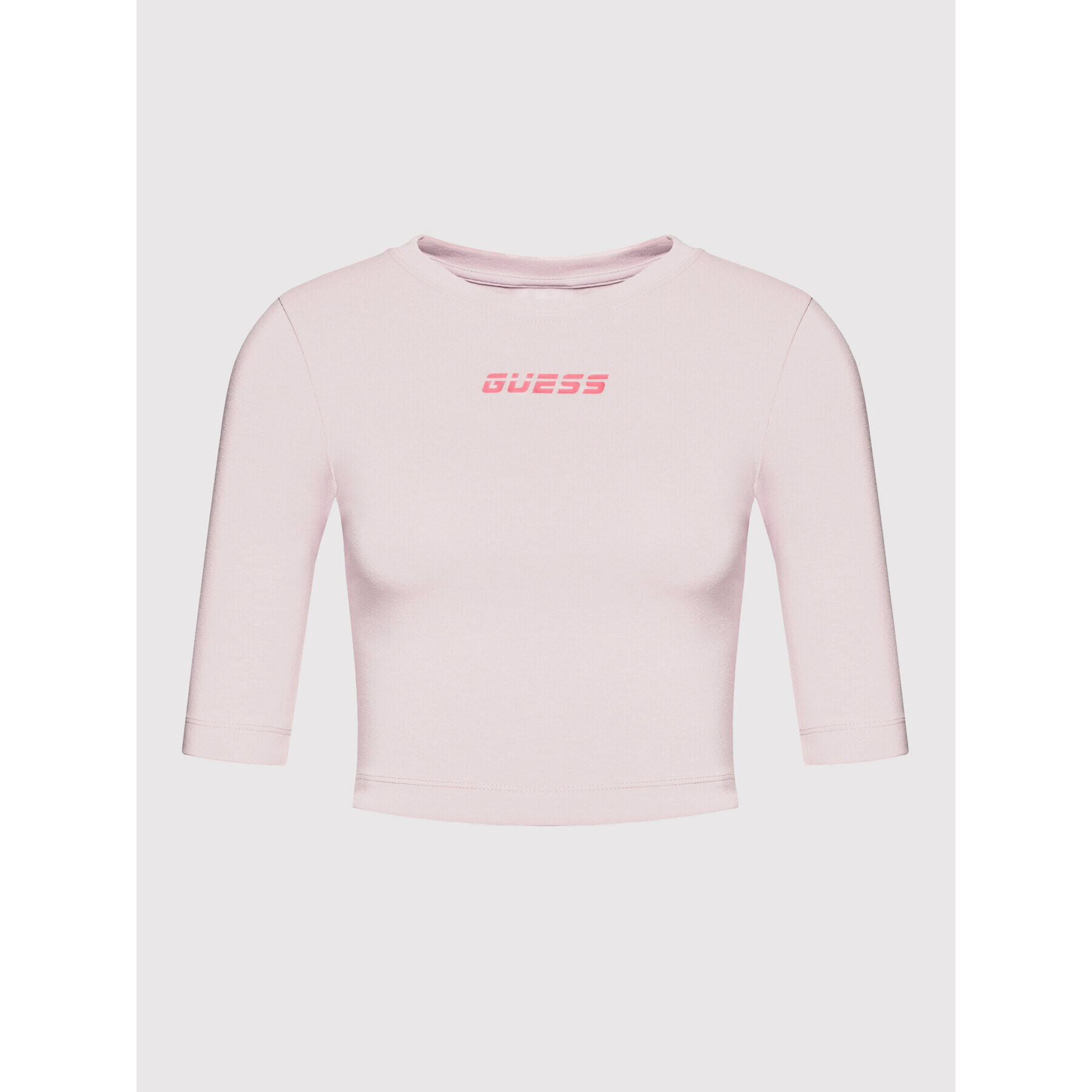 Guess Блуза Allison V2RI04 KASI1 Виолетов Slim Fit - Pepit.bg