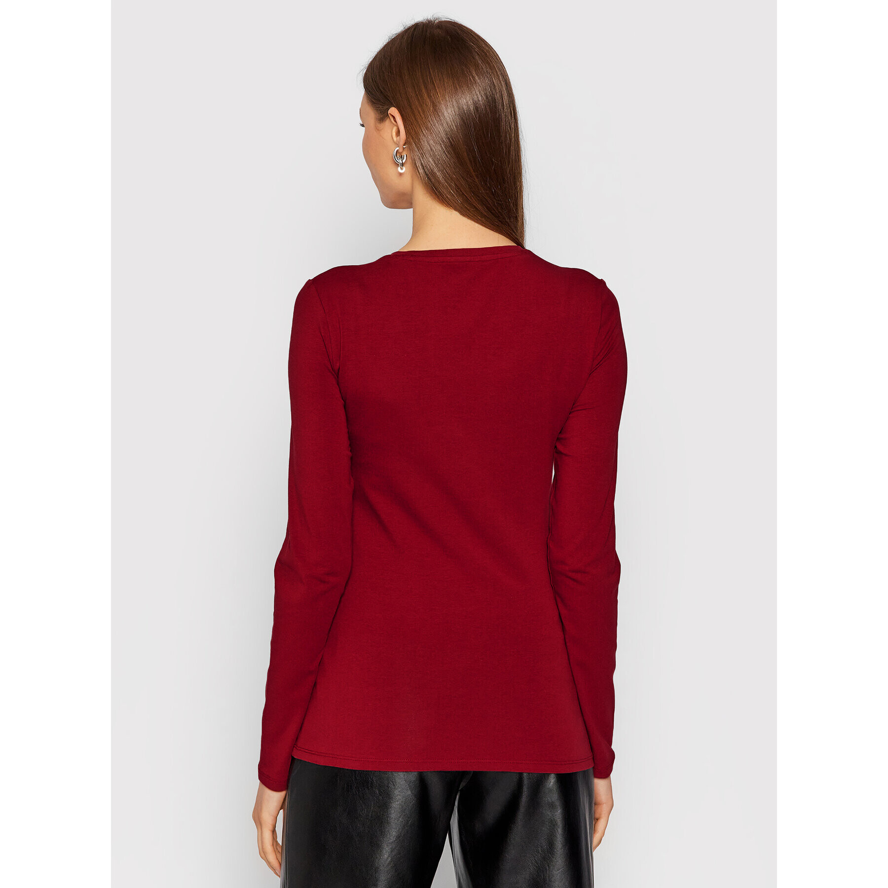 Guess Блуза Amalur W1BI47 J1311 Бордо Regular Fit - Pepit.bg