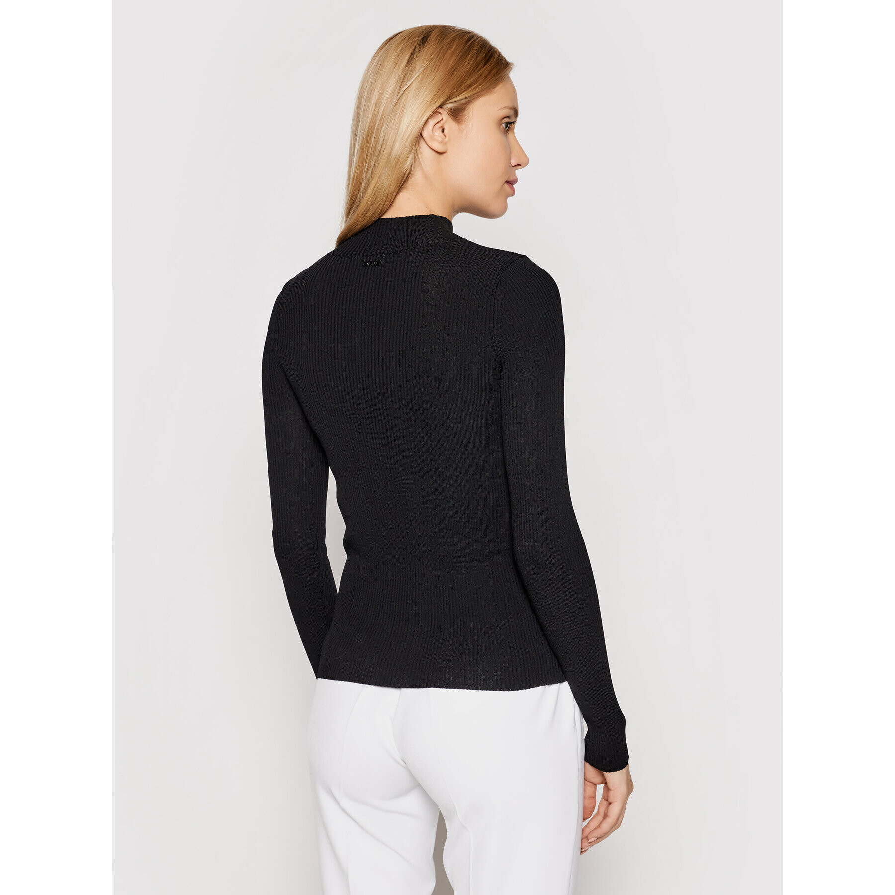 Guess Блуза Clea W1YR84 Z2DC0 Черен Slim Fit - Pepit.bg