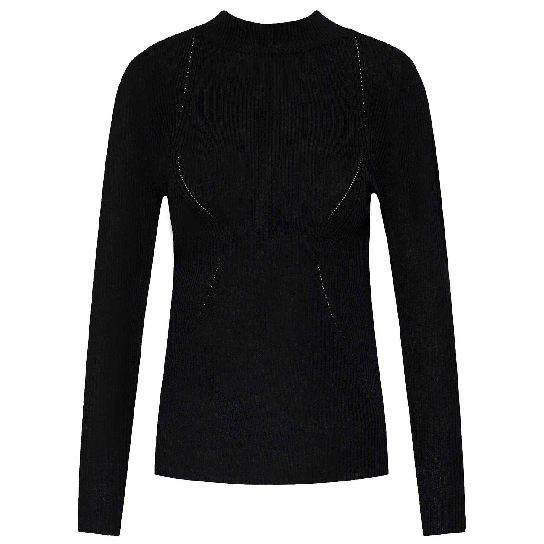 Guess Блуза Clea W1YR84 Z2DC0 Черен Slim Fit - Pepit.bg