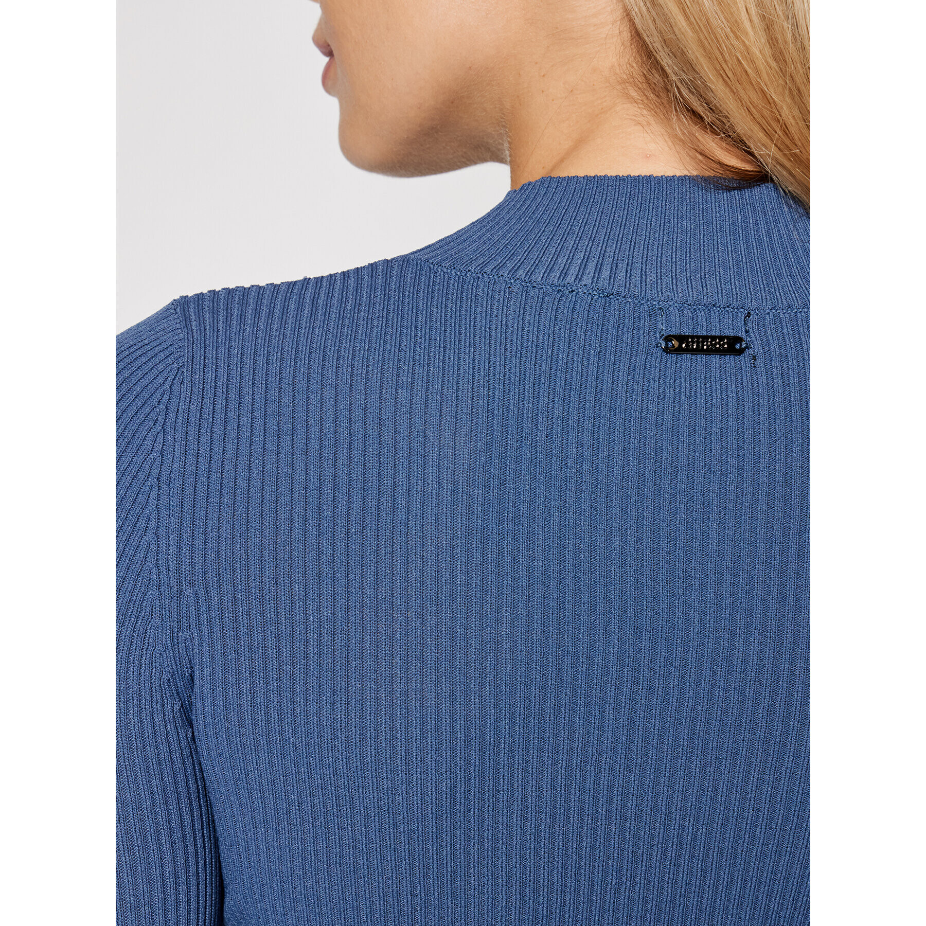 Guess Блуза Clea W1YR84 Z2DC0 Тъмносин Slim Fit - Pepit.bg