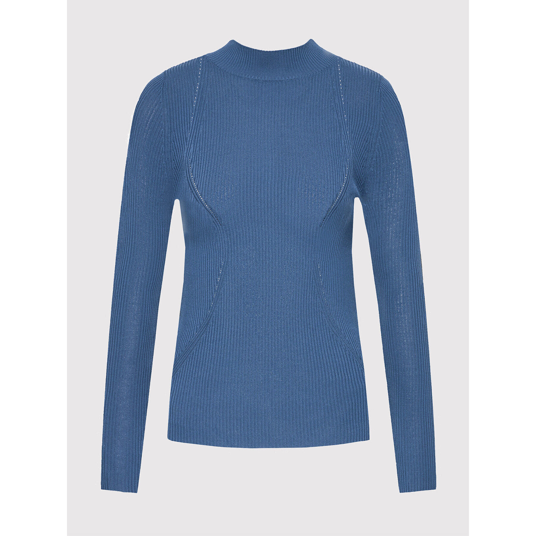 Guess Блуза Clea W1YR84 Z2DC0 Тъмносин Slim Fit - Pepit.bg