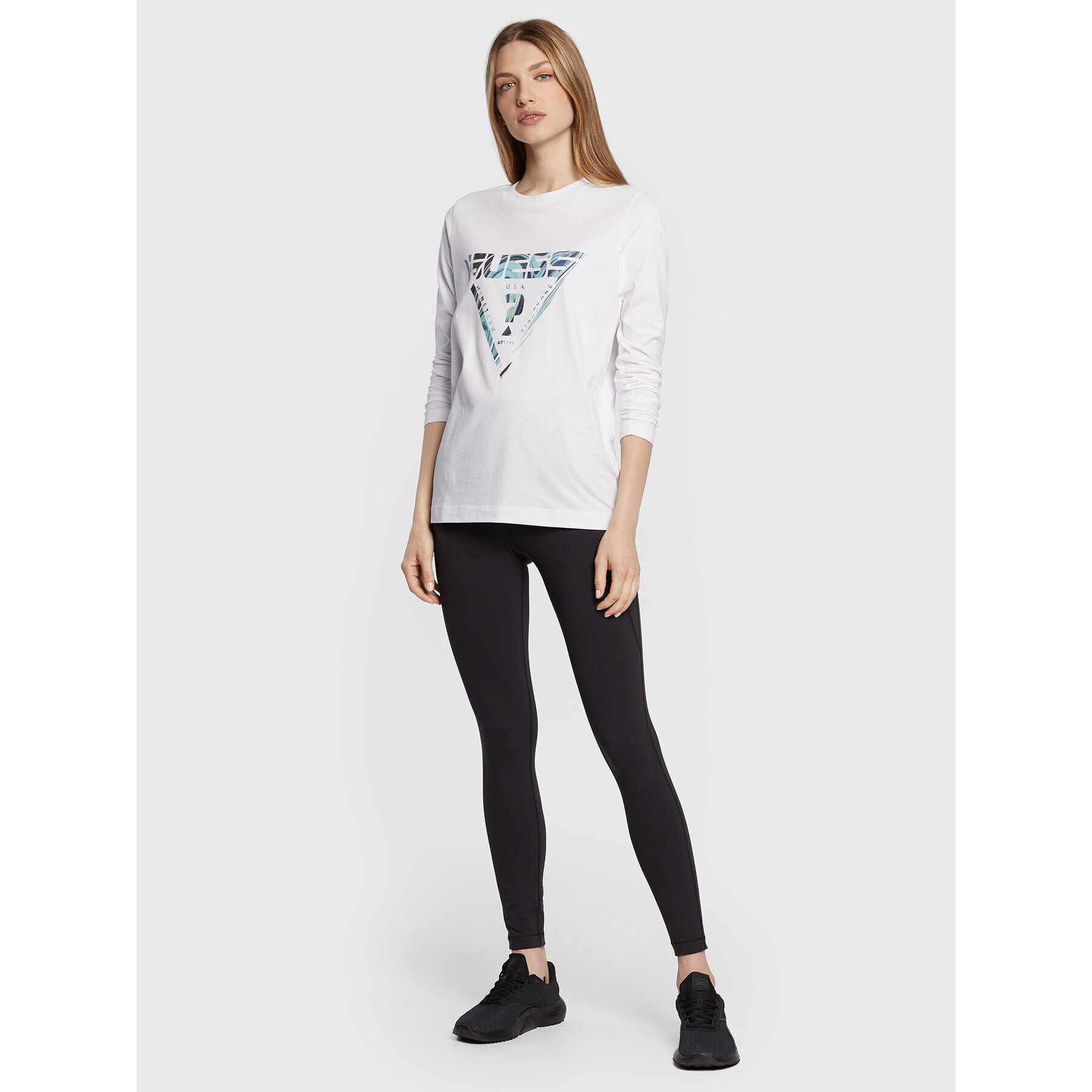 Guess Блуза Eulalia V2BI01 I3Z14 Бял Regular Fit - Pepit.bg