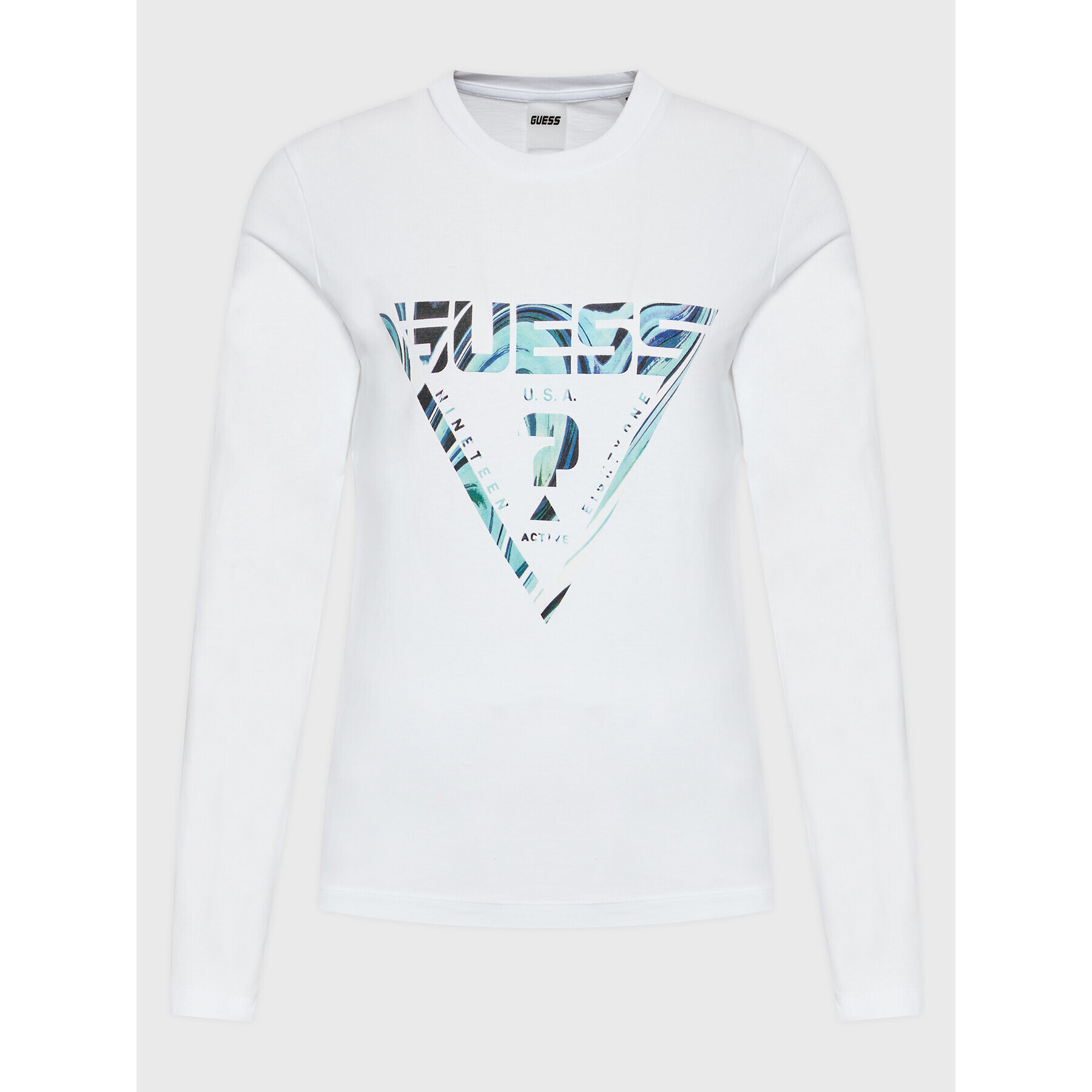 Guess Блуза Eulalia V2BI01 I3Z14 Бял Regular Fit - Pepit.bg