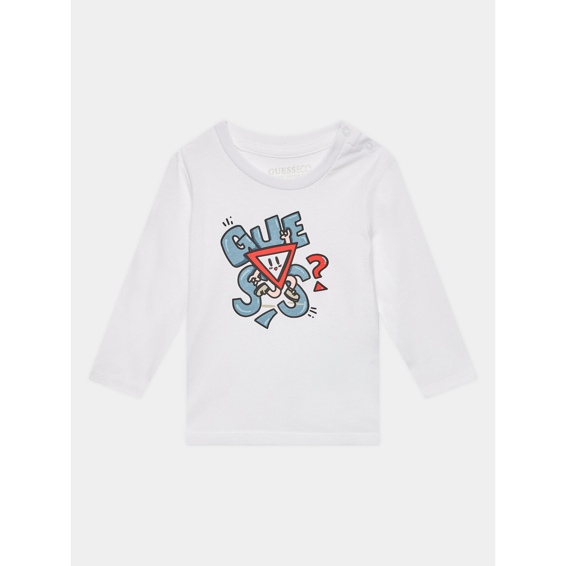 Guess Блуза I3BI00 I3Z14 Бял Regular Fit - Pepit.bg