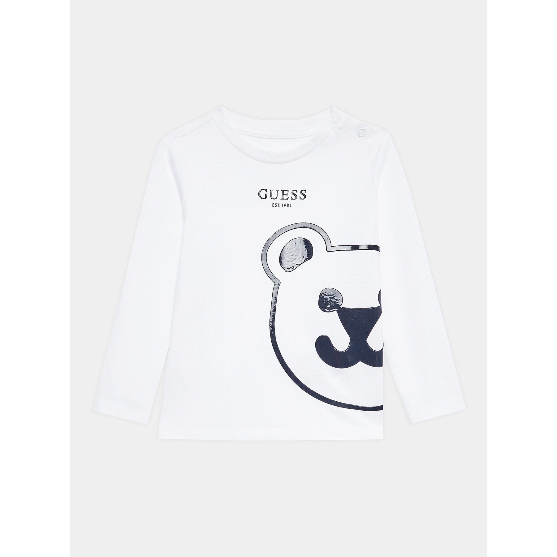 Guess Блуза I3YI01 K8HM4 Бял Regular Fit - Pepit.bg