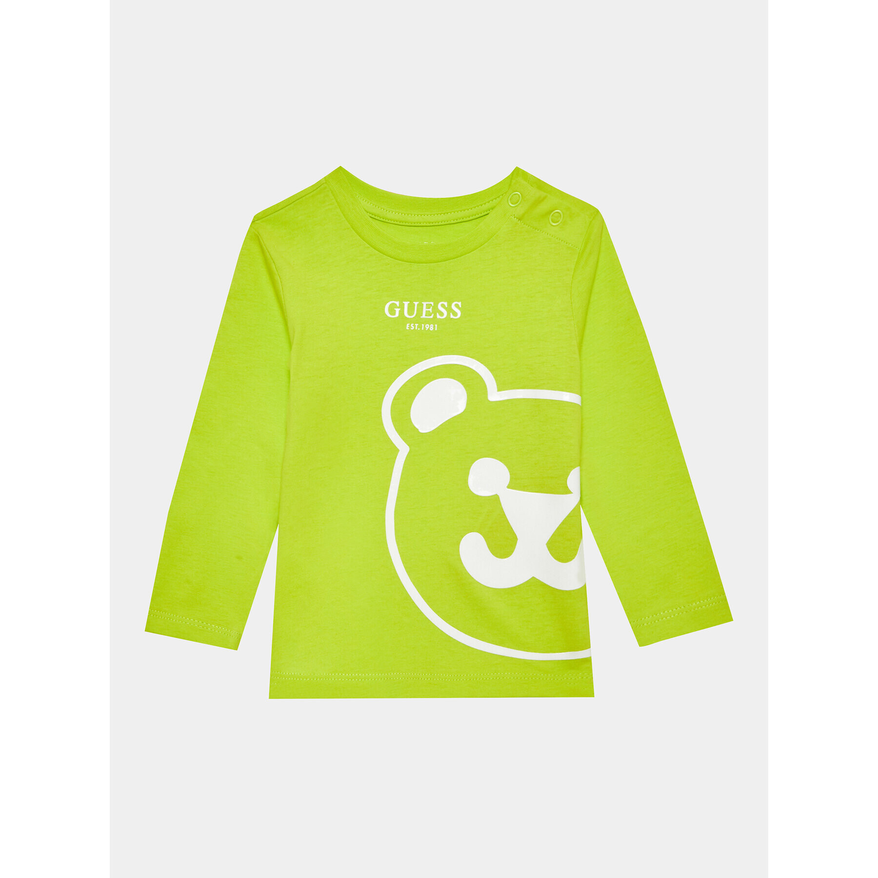 Guess Блуза I3YI01 K8HM4 Зелен Regular Fit - Pepit.bg