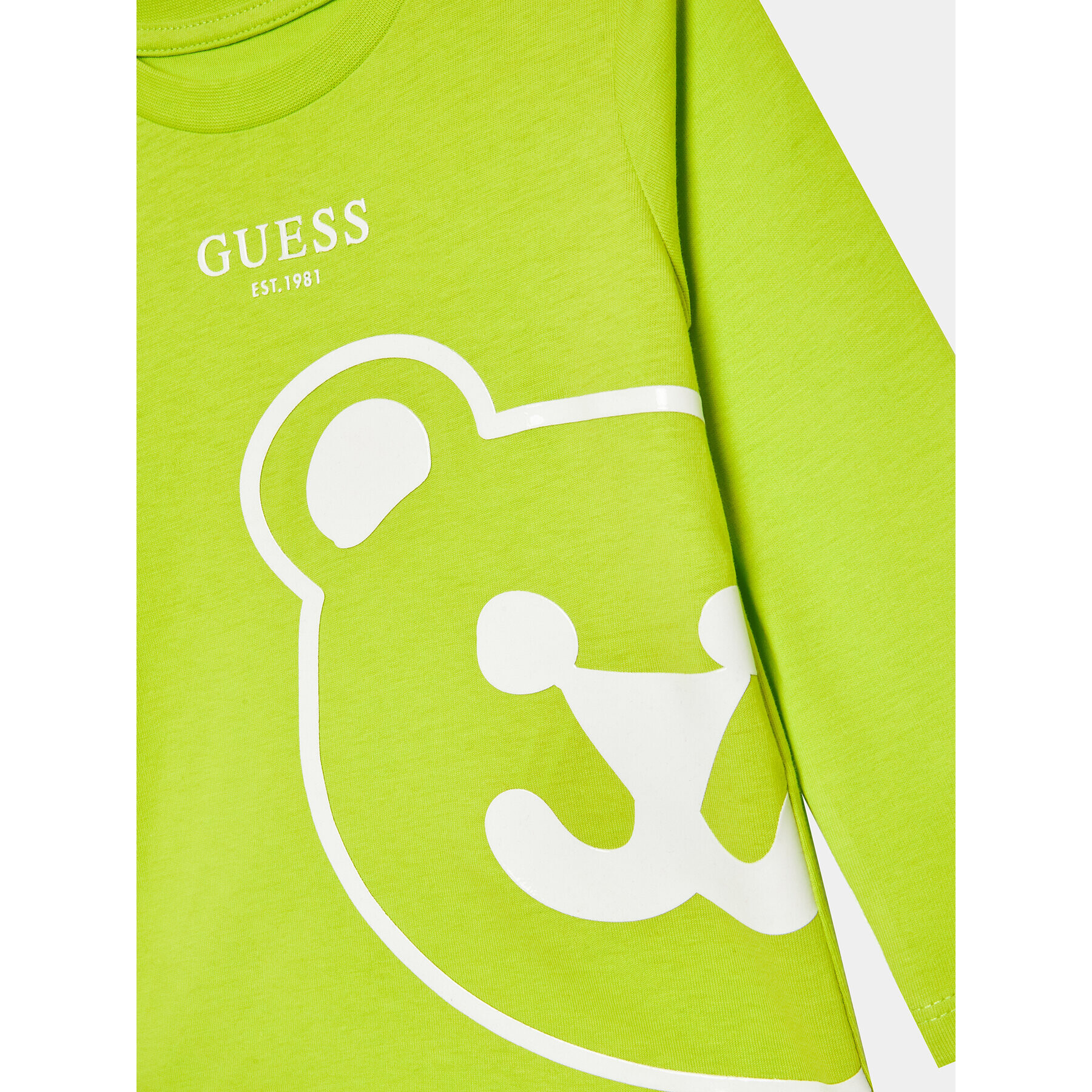 Guess Блуза I3YI01 K8HM4 Зелен Regular Fit - Pepit.bg