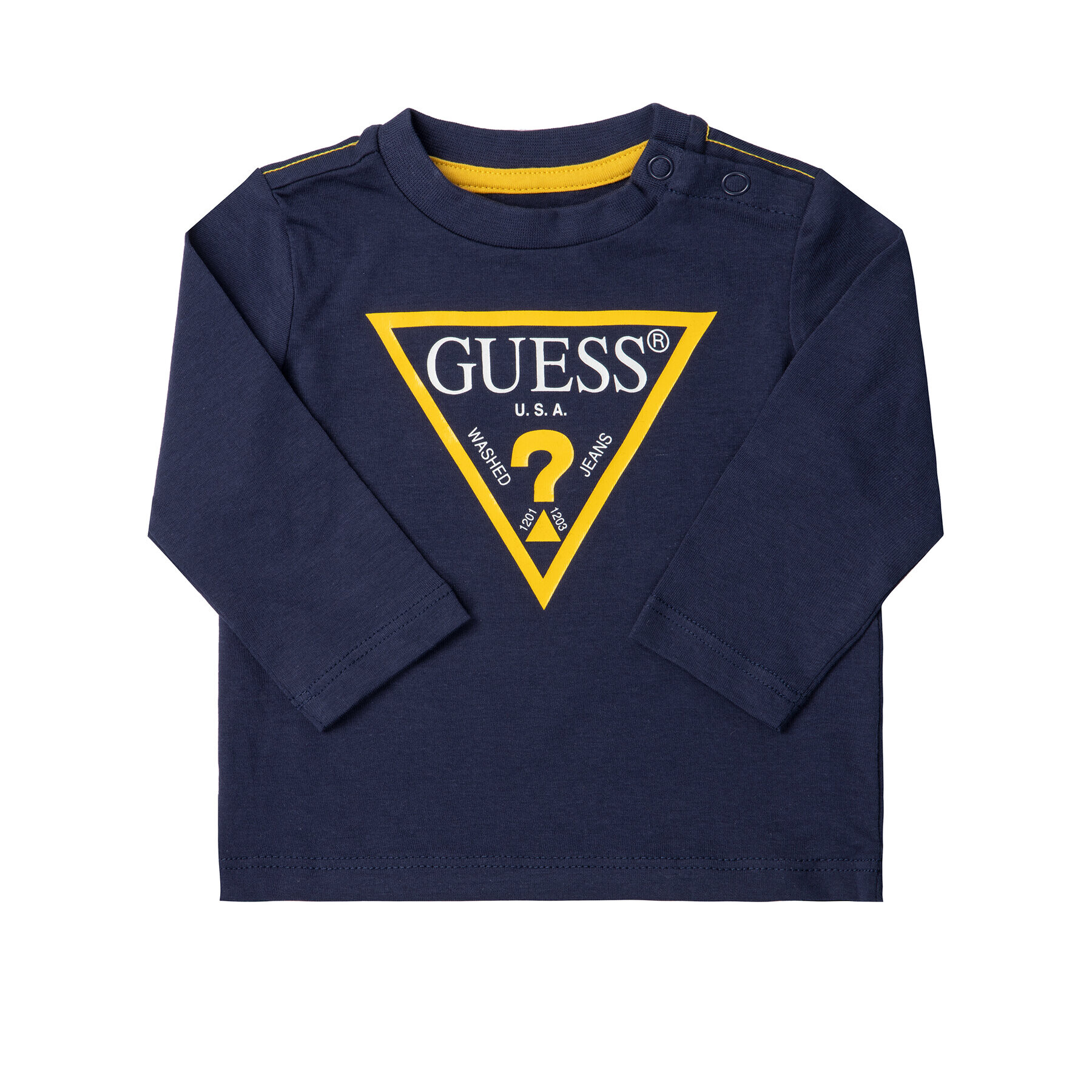 Guess Блуза I84I09 K5M20 Тъмносин Regular Fit - Pepit.bg