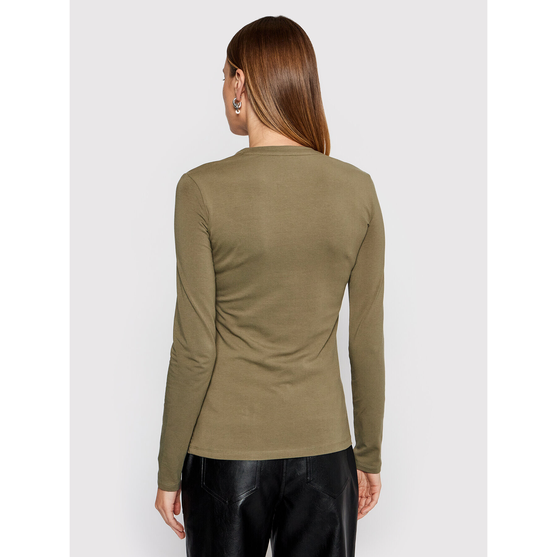 Guess Блуза Icon W1BI21 J1311 Зелен Regular Fit - Pepit.bg