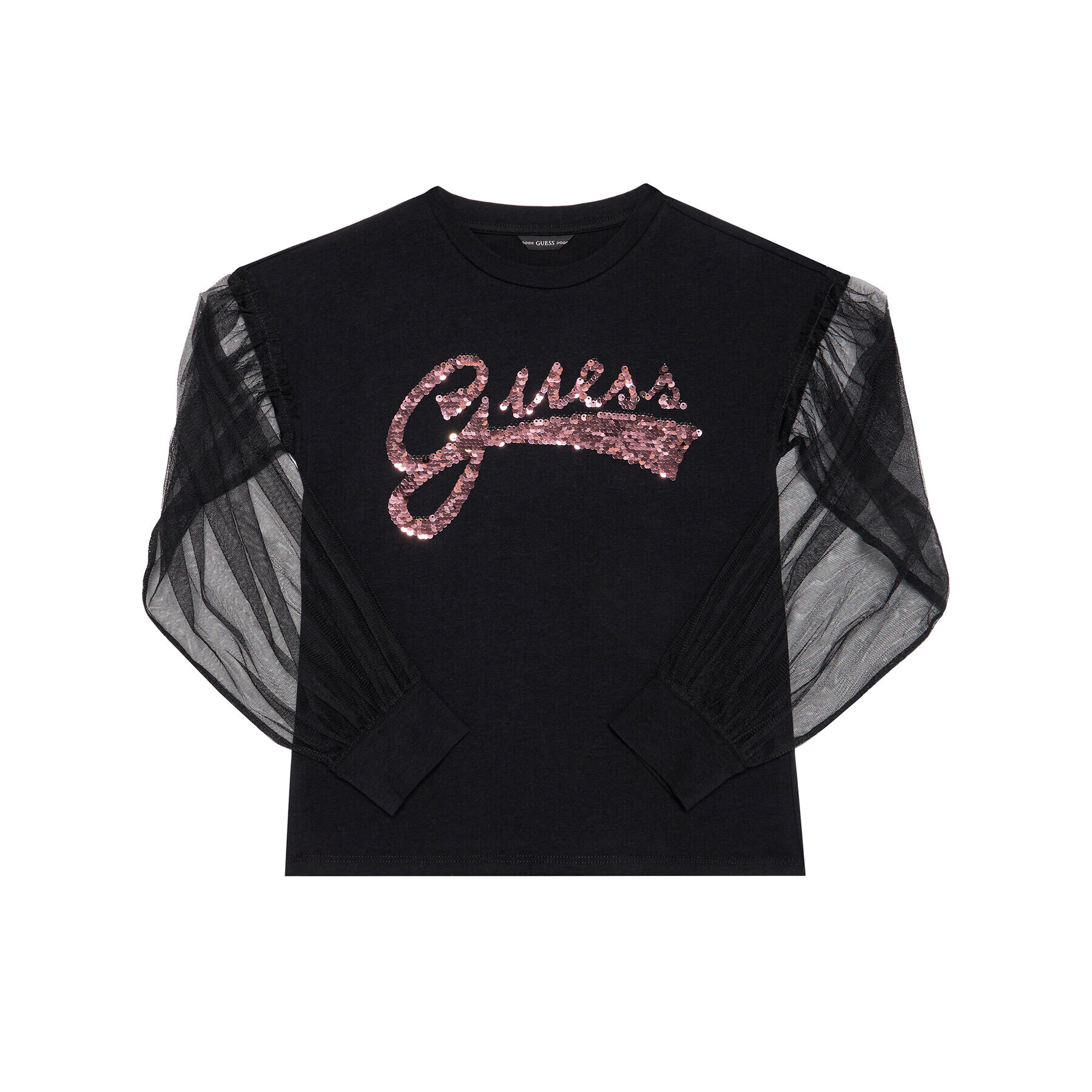 Guess Блуза J0YI05 K6YW0 Черен Regular Fit - Pepit.bg