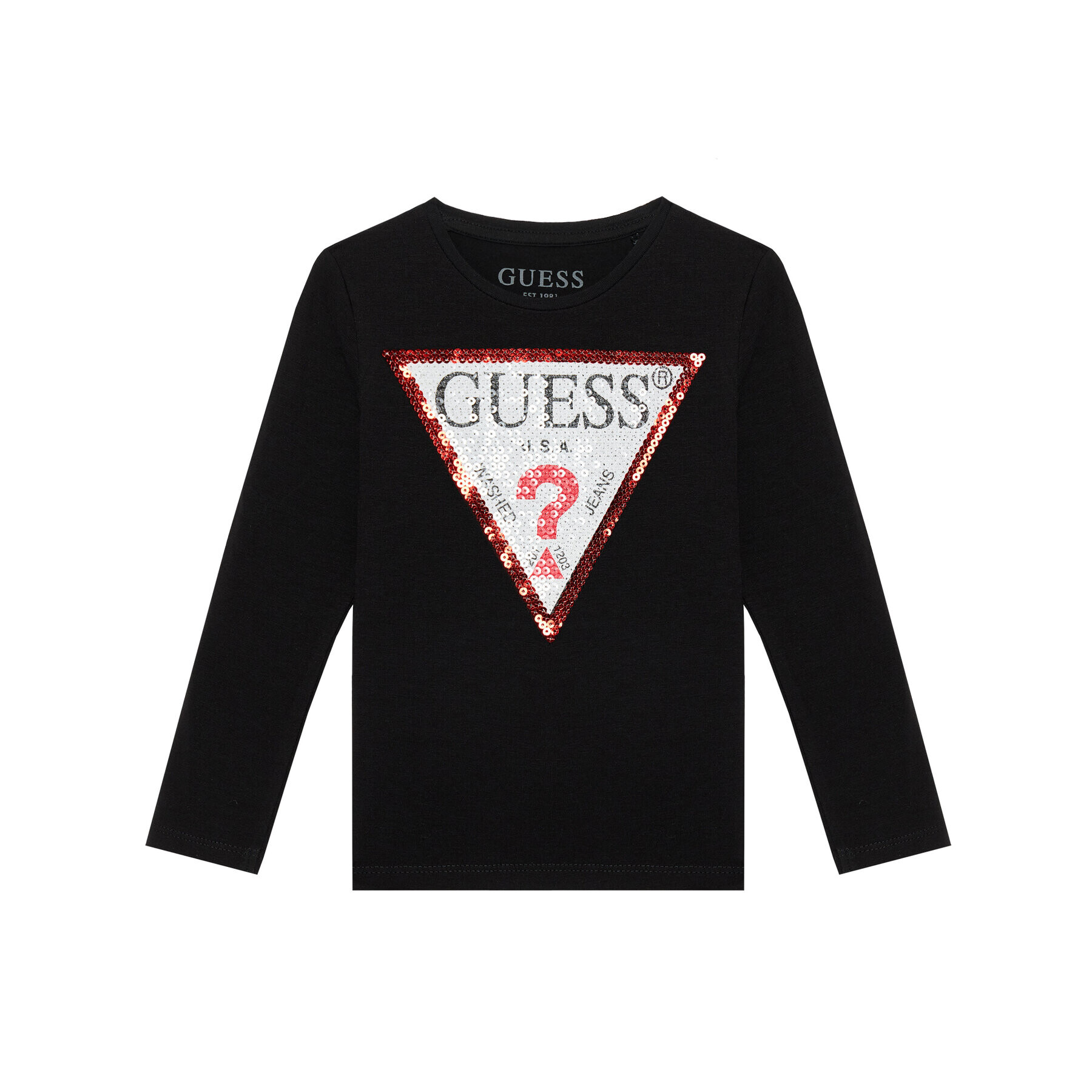 Guess Блуза J1YI36 K6YW1 Черен Regular Fit - Pepit.bg