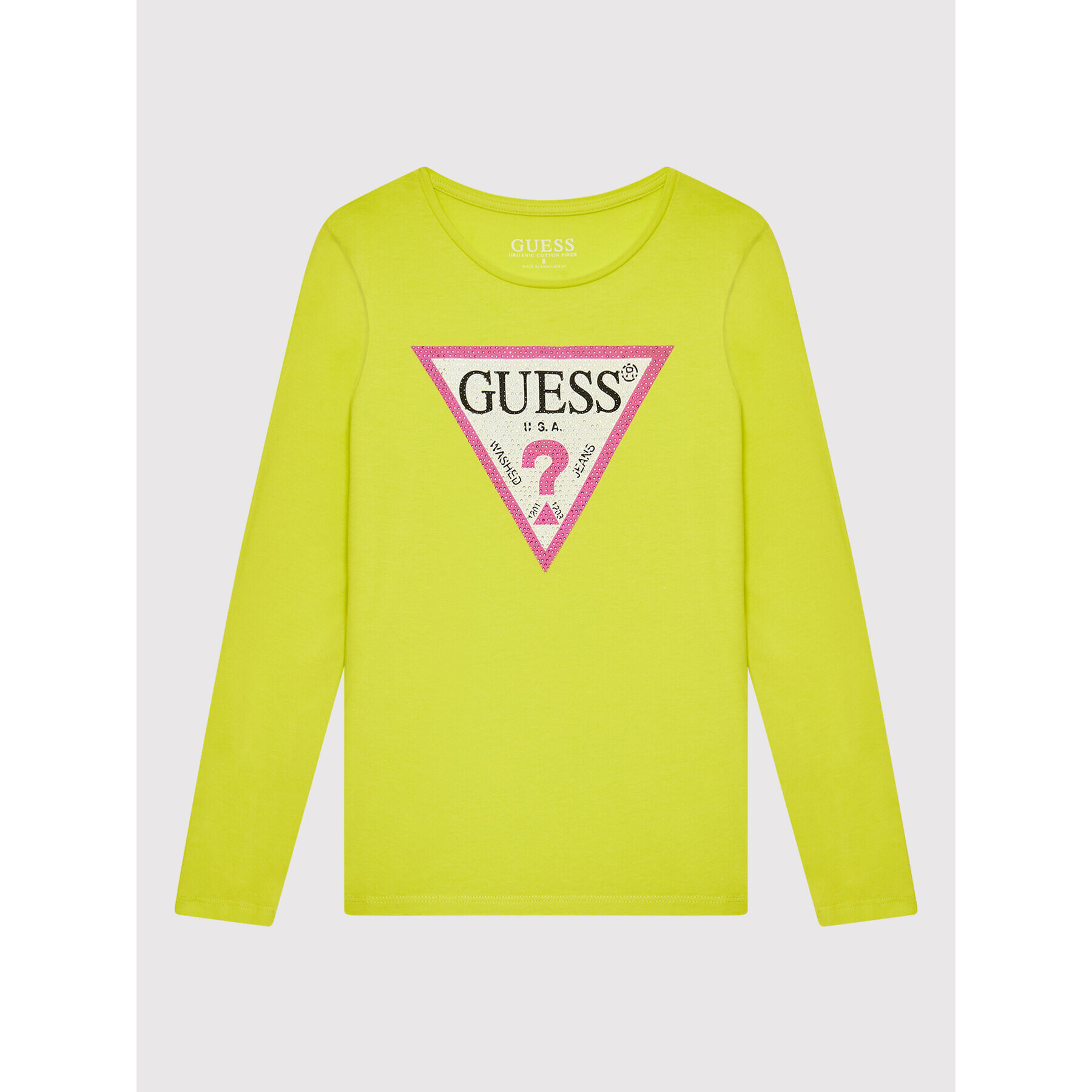 Guess Блуза J1YI36 K6YW1 Зелен Regular Fit - Pepit.bg