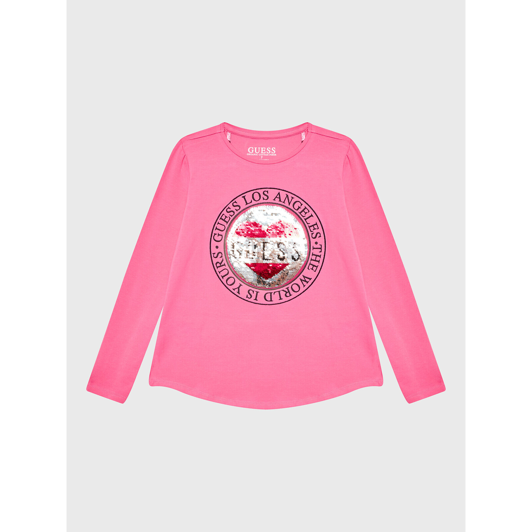 Guess Блуза J2BI09 J1311 Розов Regular Fit - Pepit.bg