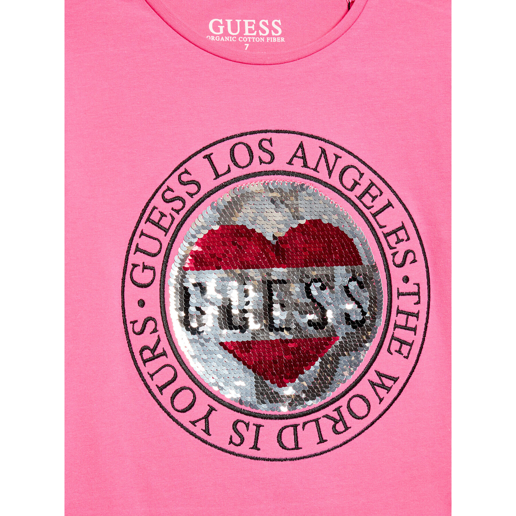 Guess Блуза J2BI09 J1311 Розов Regular Fit - Pepit.bg