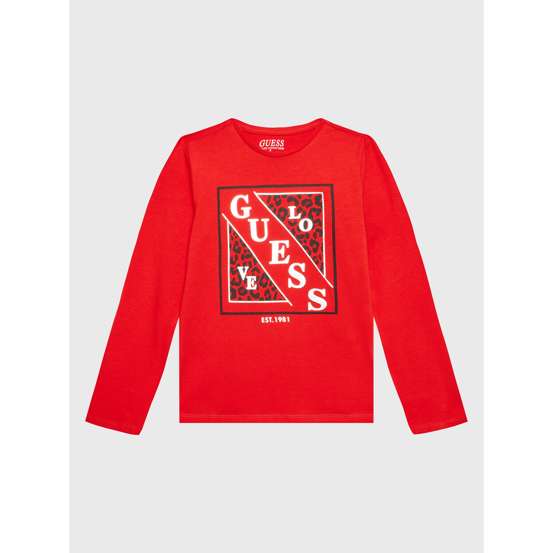 Guess Блуза J2BI13 J1311 Червен Regular Fit - Pepit.bg