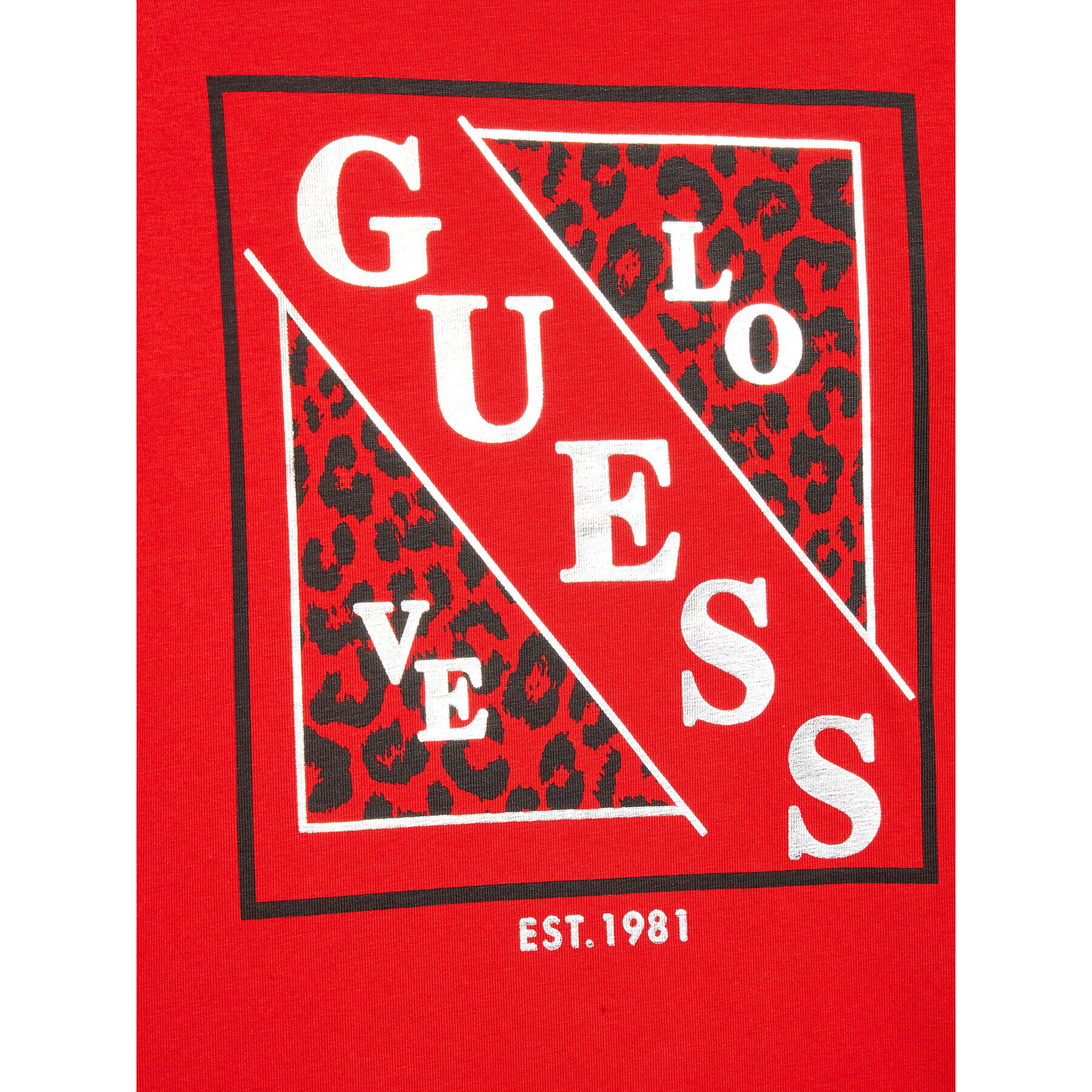 Guess Блуза J2BI13 J1311 Червен Regular Fit - Pepit.bg