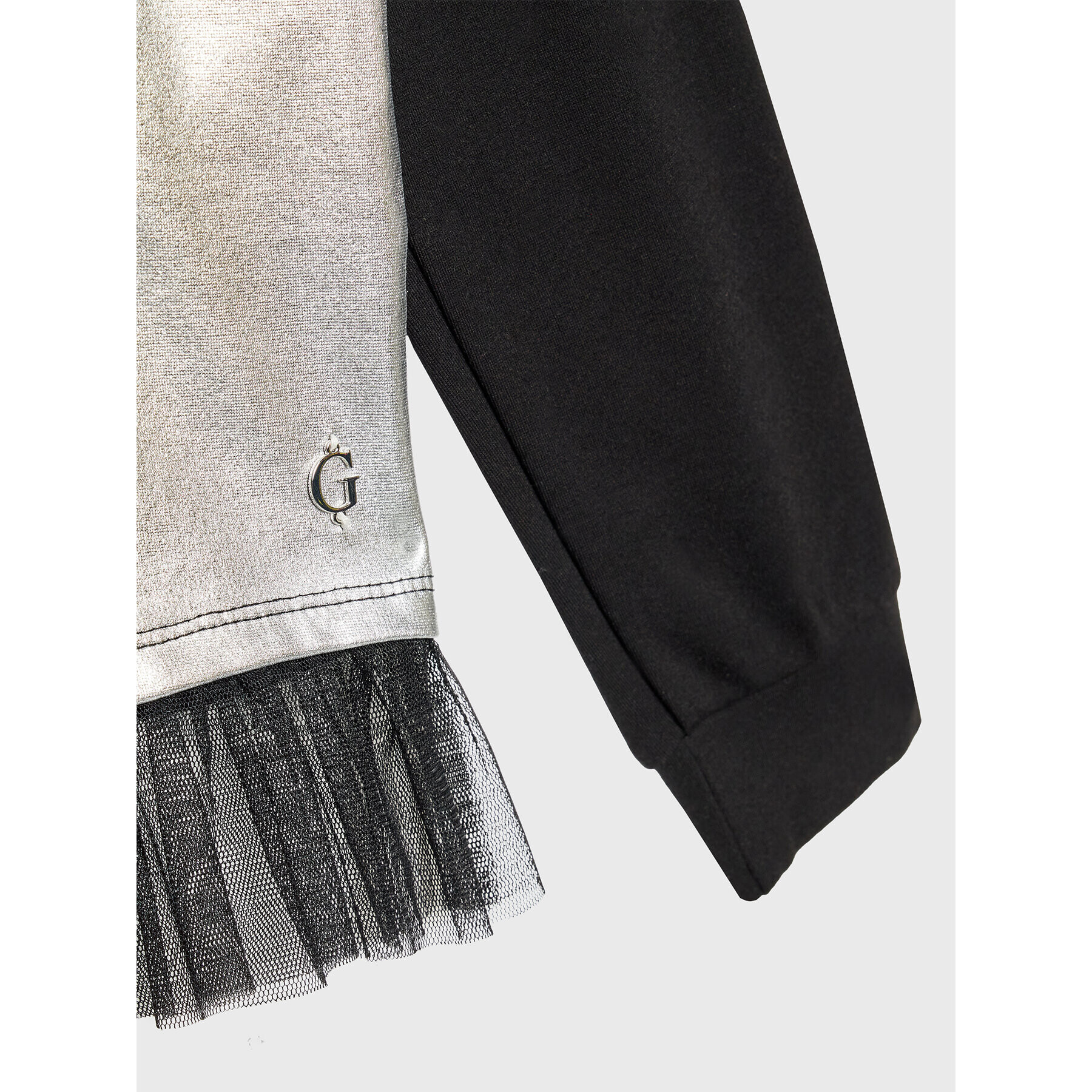 Guess Блуза J2BQ08 KBGW0 Сребрист Regular Fit - Pepit.bg