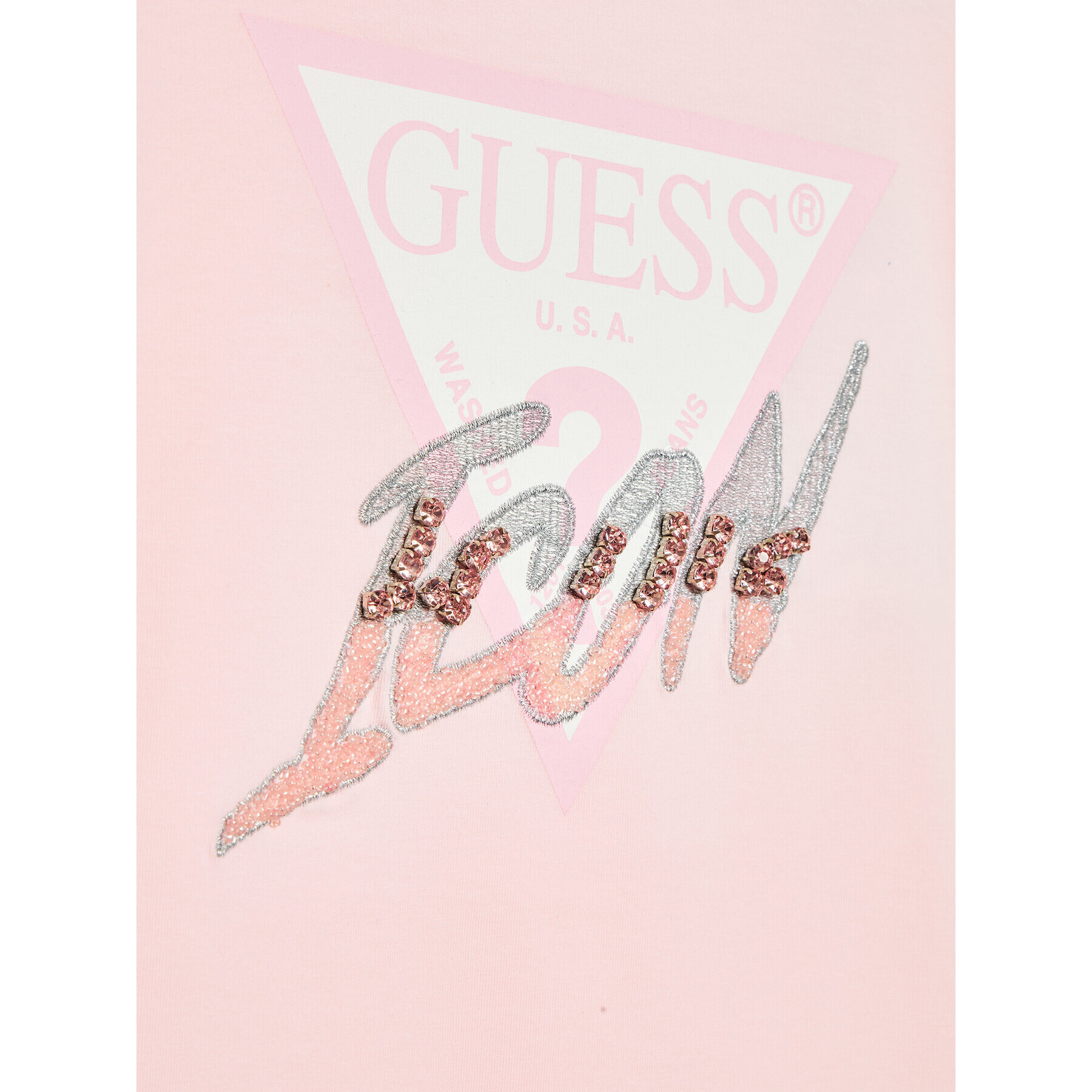 Guess Блуза J2YI05 KAPO0 Розов Regular Fit - Pepit.bg
