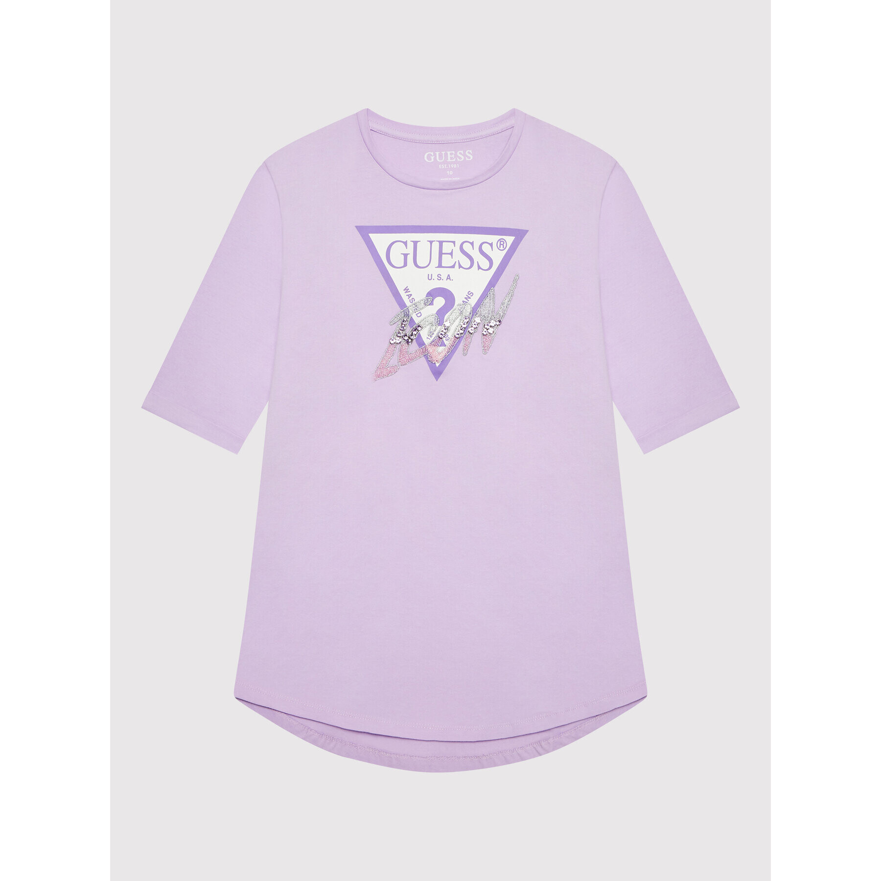Guess Блуза J2YI05 KAPO0 Виолетов Regular Fit - Pepit.bg