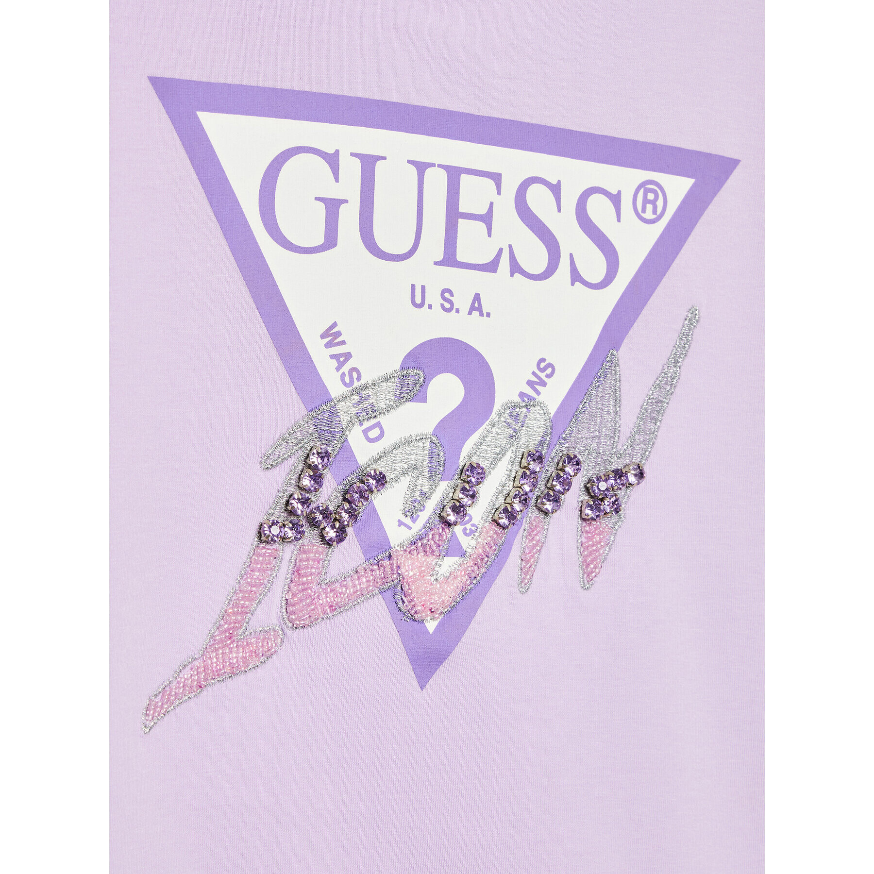 Guess Блуза J2YI05 KAPO0 Виолетов Regular Fit - Pepit.bg