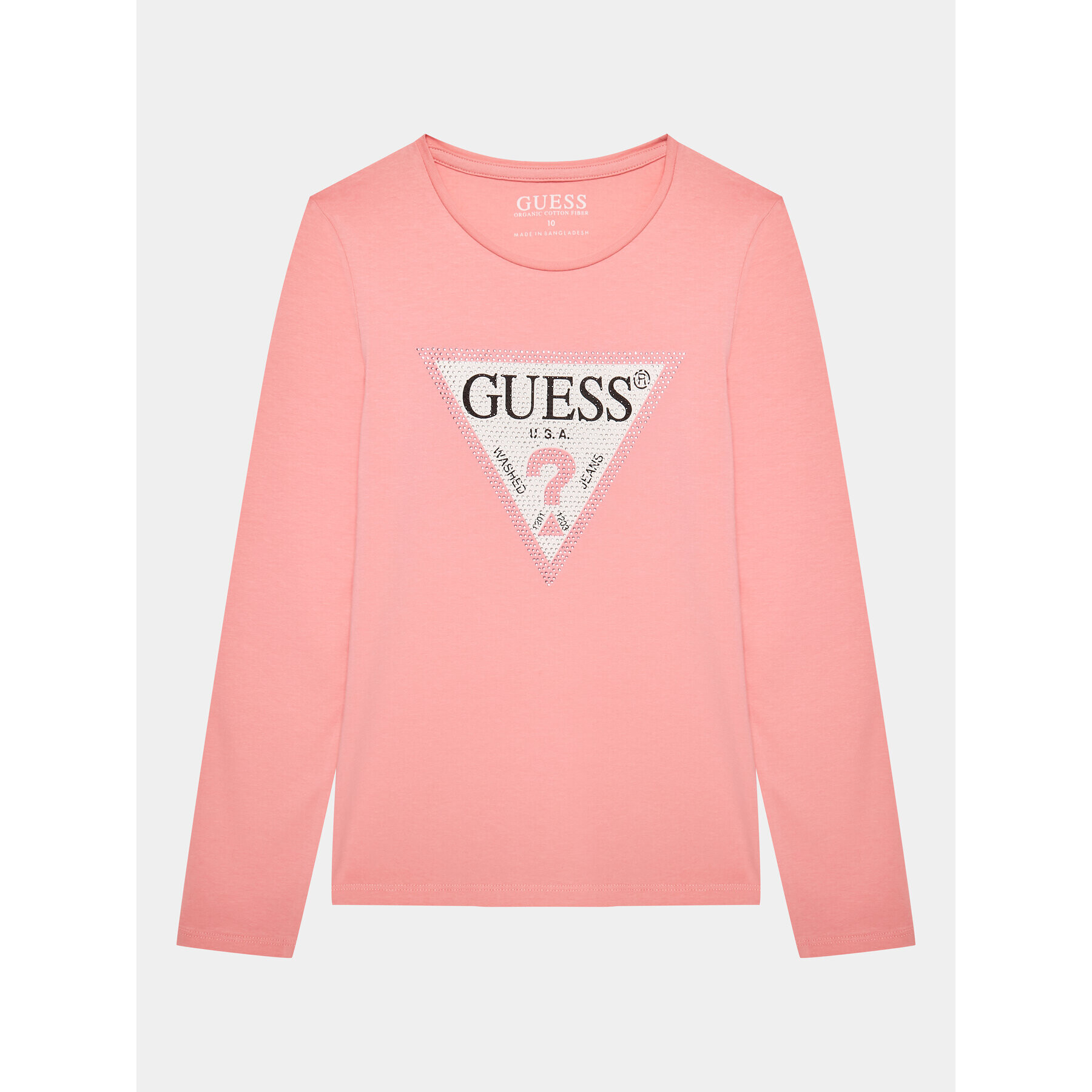Guess Блуза J2YI50 K6YW1 Розов Regular Fit - Pepit.bg