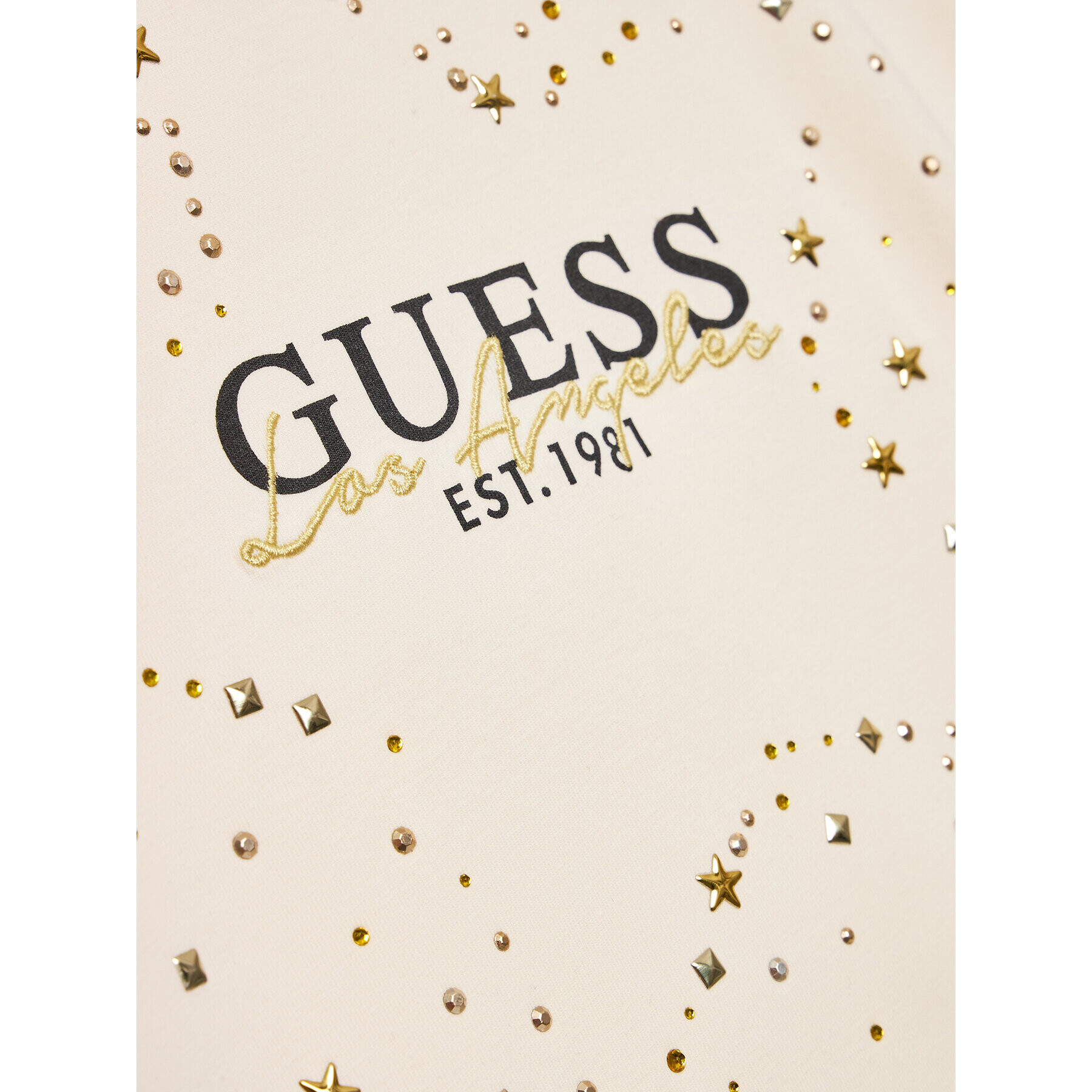 Guess Блуза J3BI09 J1314 Екрю Regular Fit - Pepit.bg
