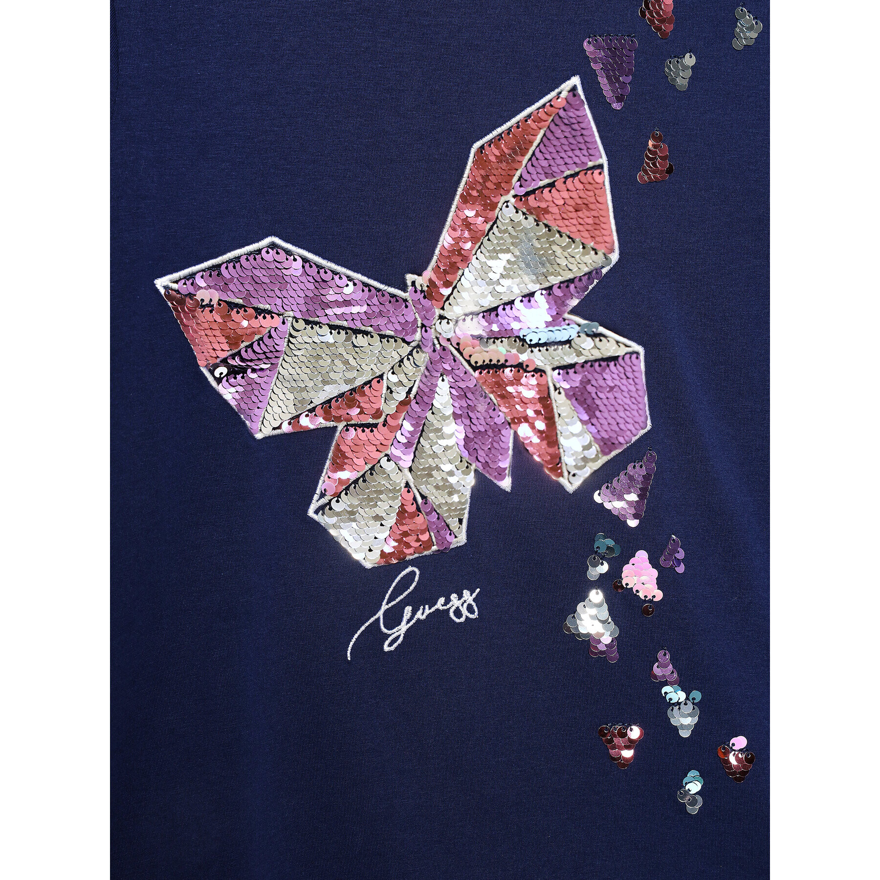 Guess Блуза J3BI12 J1314 Тъмносин Regular Fit - Pepit.bg