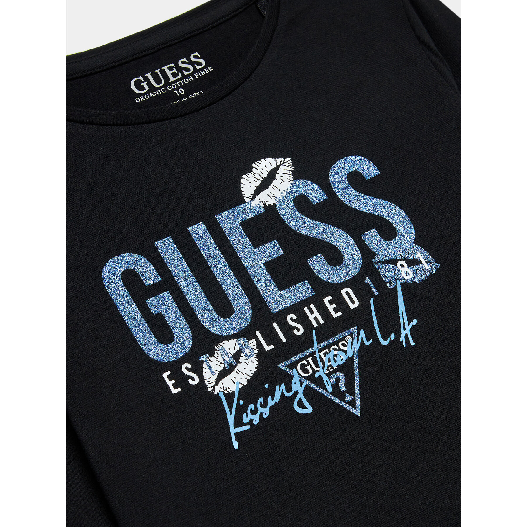 Guess Блуза J3BI16 J1314 Черен Regular Fit - Pepit.bg