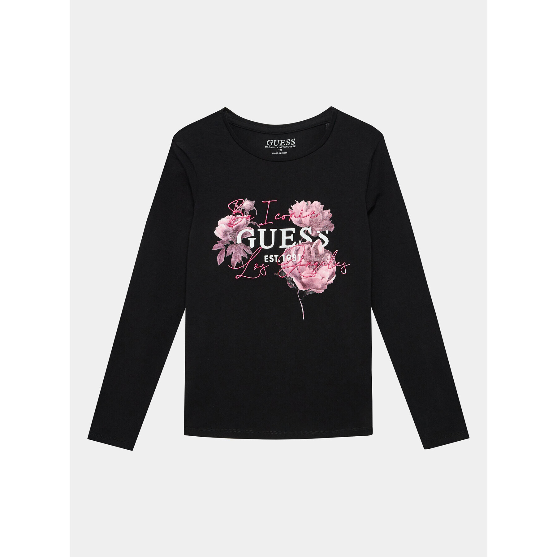 Guess Блуза J3BI25 J1314 Черен Regular Fit - Pepit.bg