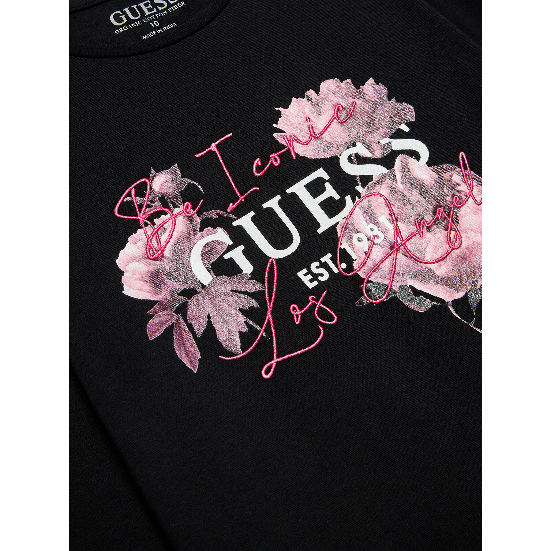 Guess Блуза J3BI25 J1314 Черен Regular Fit - Pepit.bg