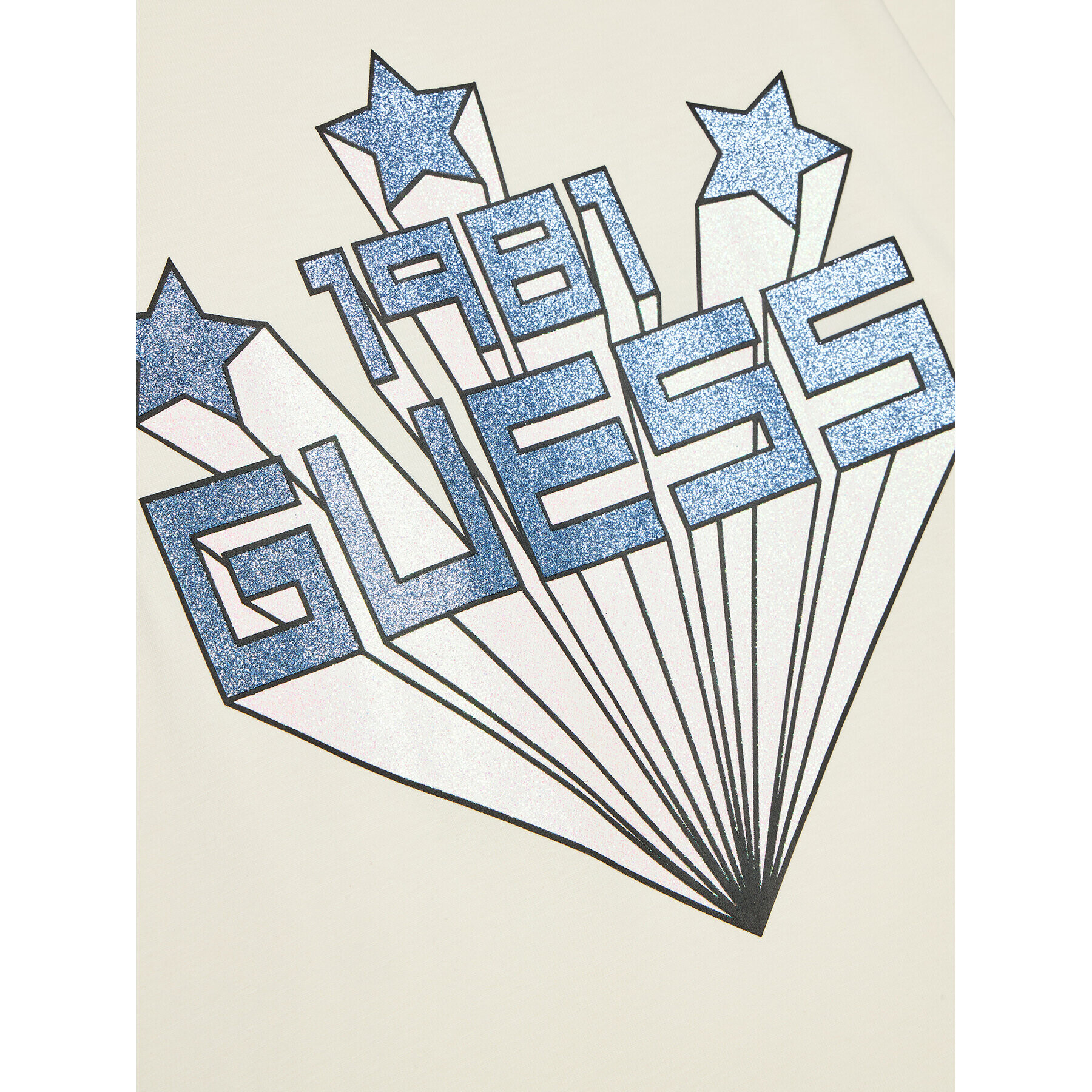 Guess Блуза J3BI27 J1314 Бял Regular Fit - Pepit.bg