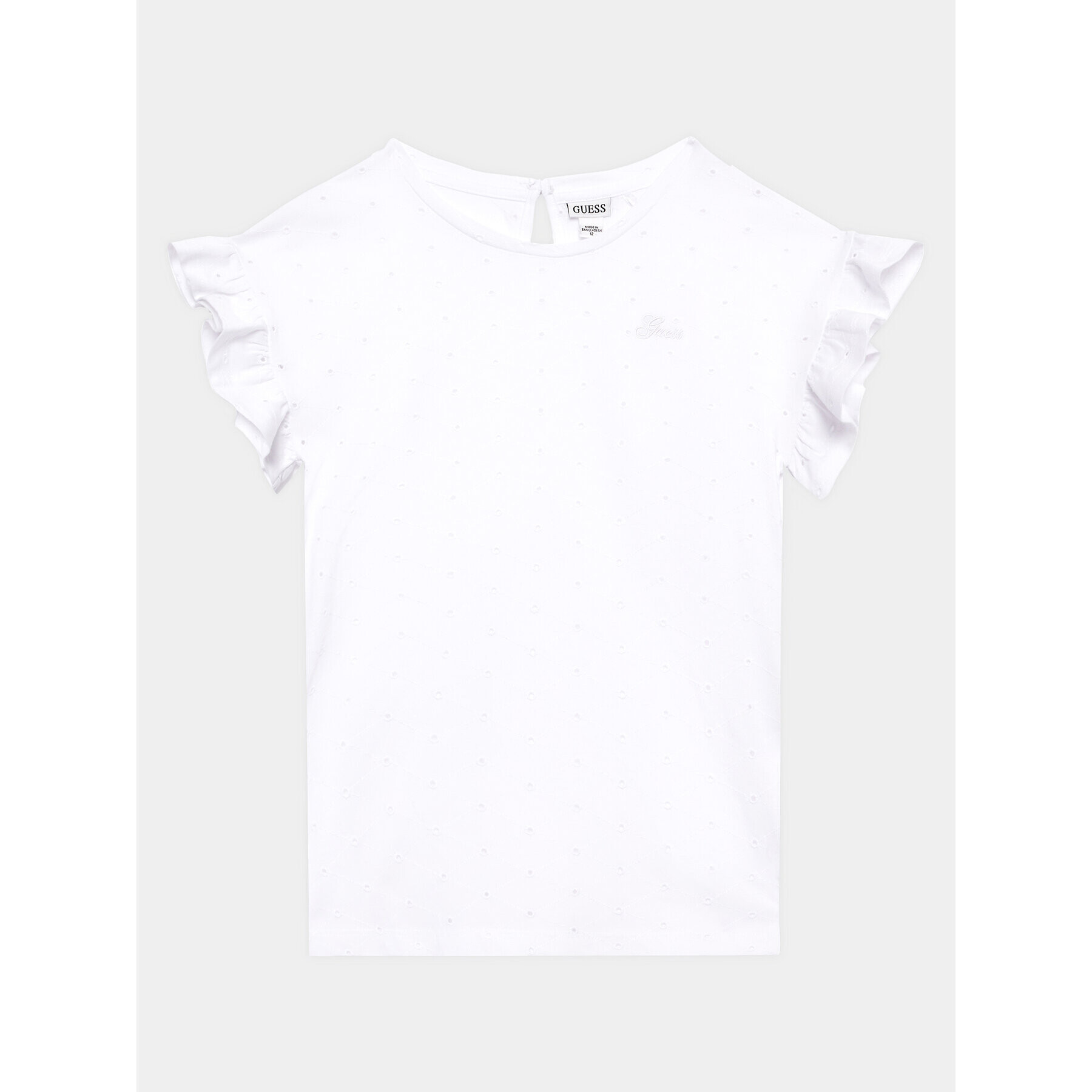 Guess Блуза J3GP01 KBOJ0 Бял Regular Fit - Pepit.bg