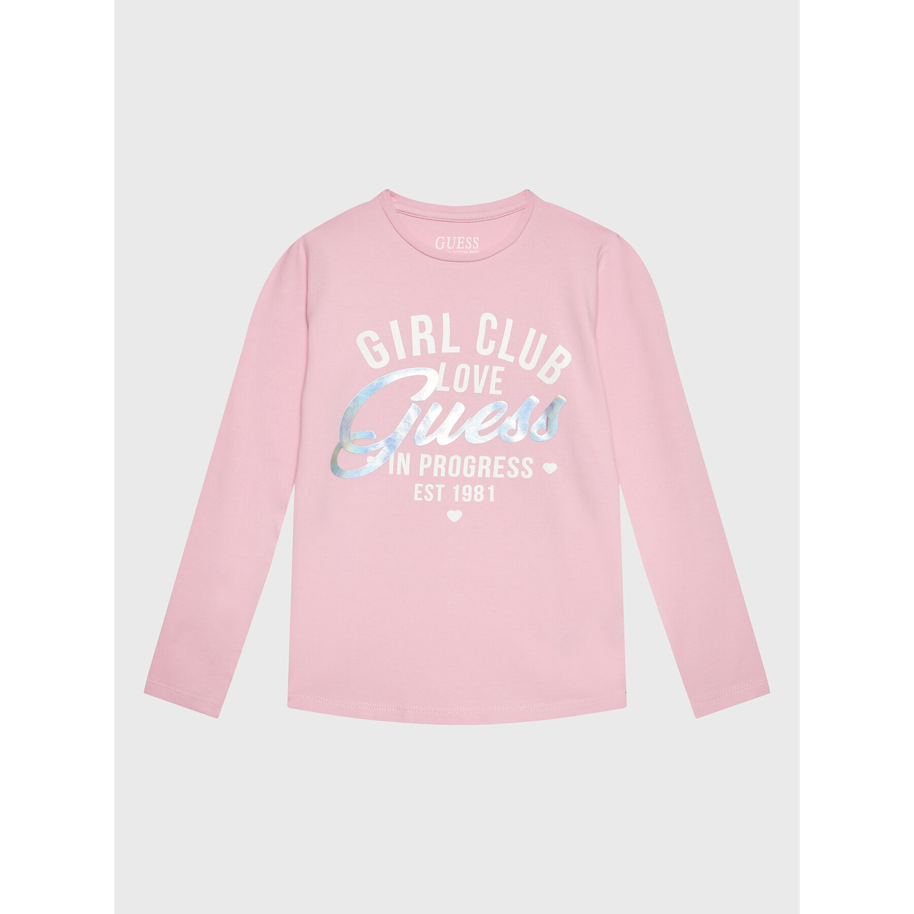 Guess Блуза J3RI27 K6YW1 Виолетов Regular Fit - Pepit.bg