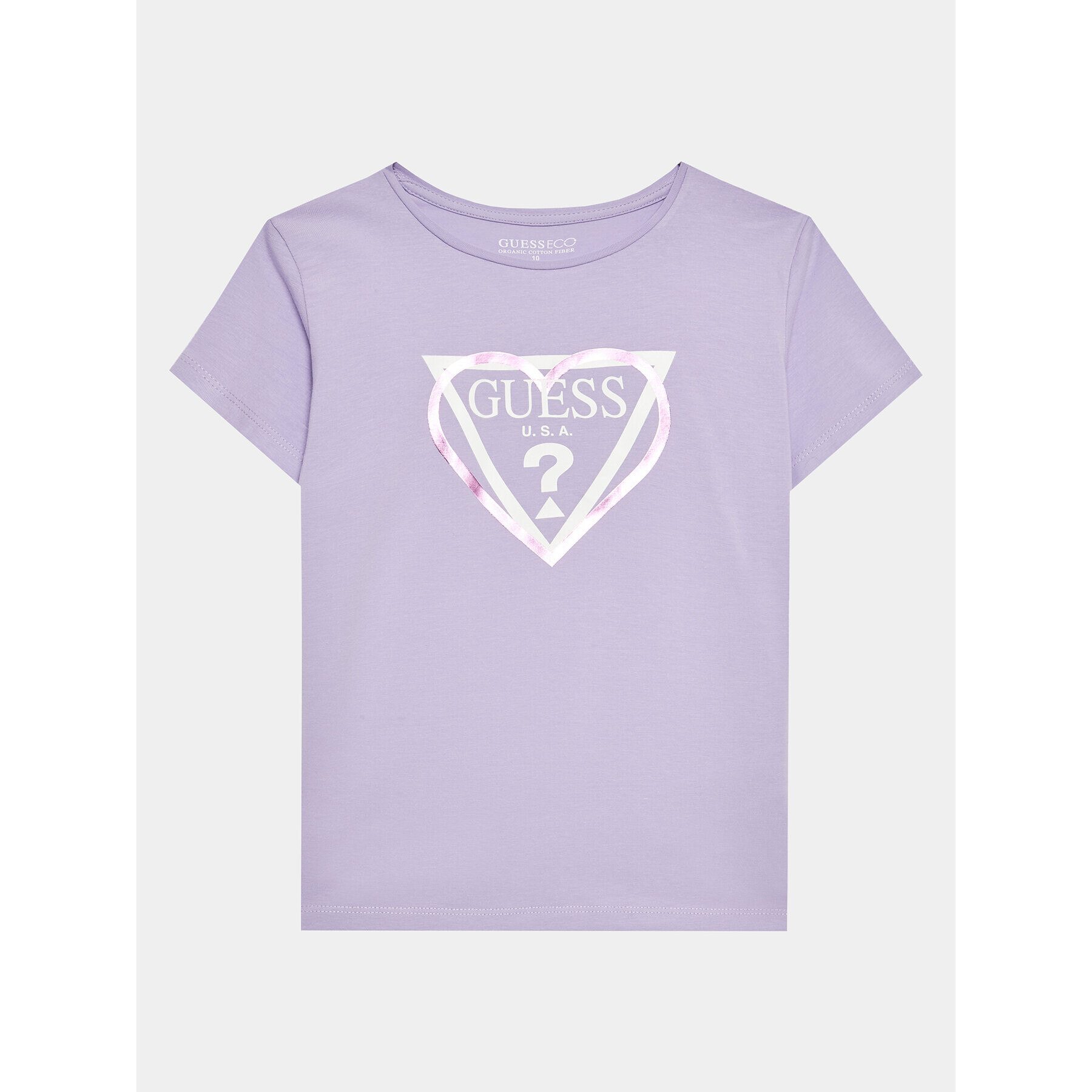 Guess Тишърт J3YI02 K6YW4 Виолетов Regular Fit - Pepit.bg