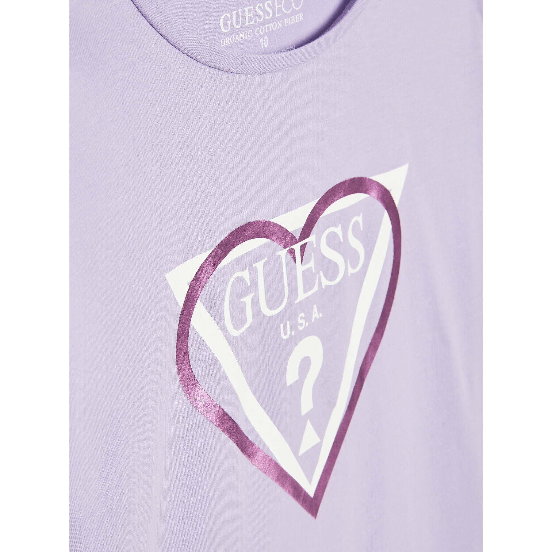 Guess Тишърт J3YI02 K6YW4 Виолетов Regular Fit - Pepit.bg