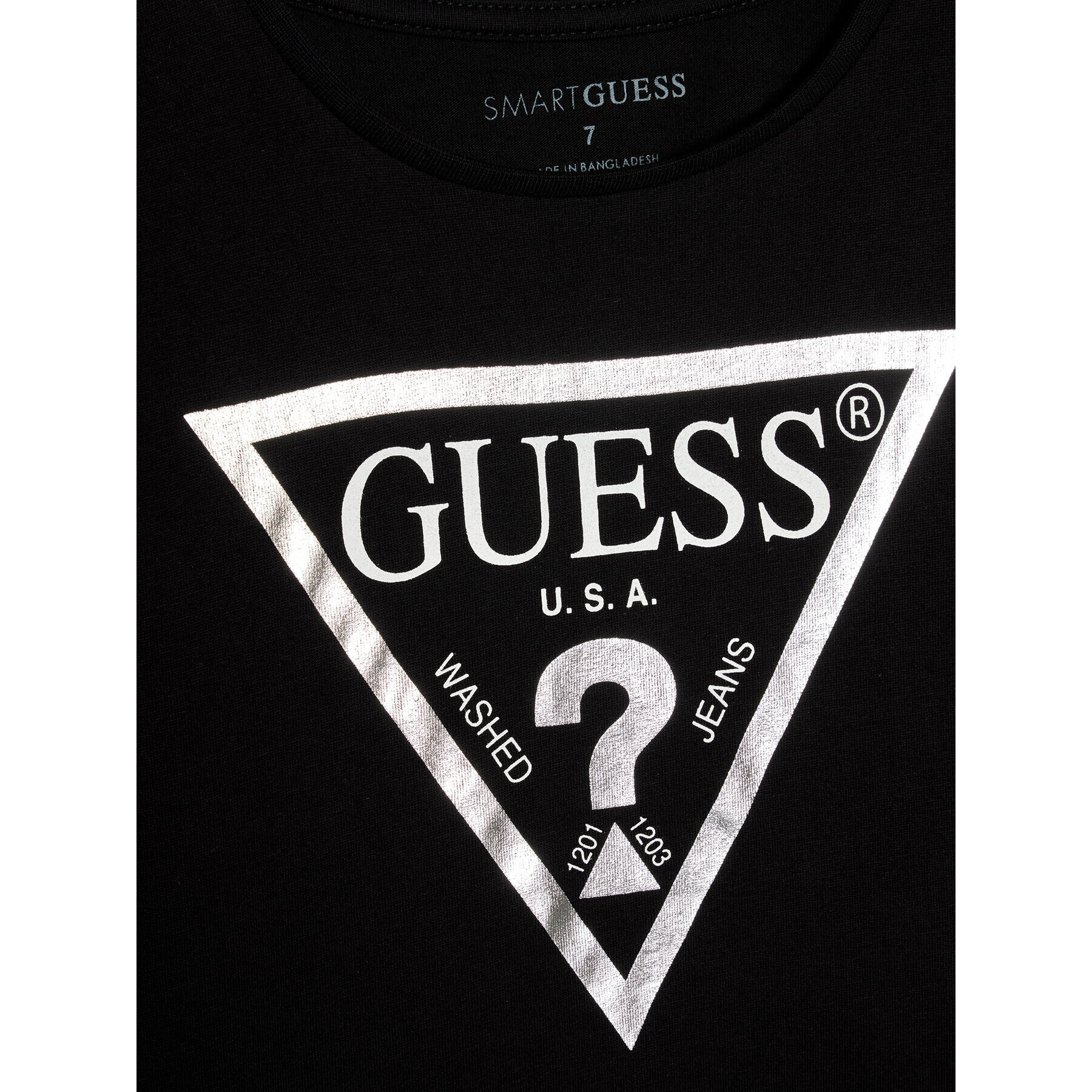 Guess Блуза J84I36 K8HM0 Черен Regular Fit - Pepit.bg