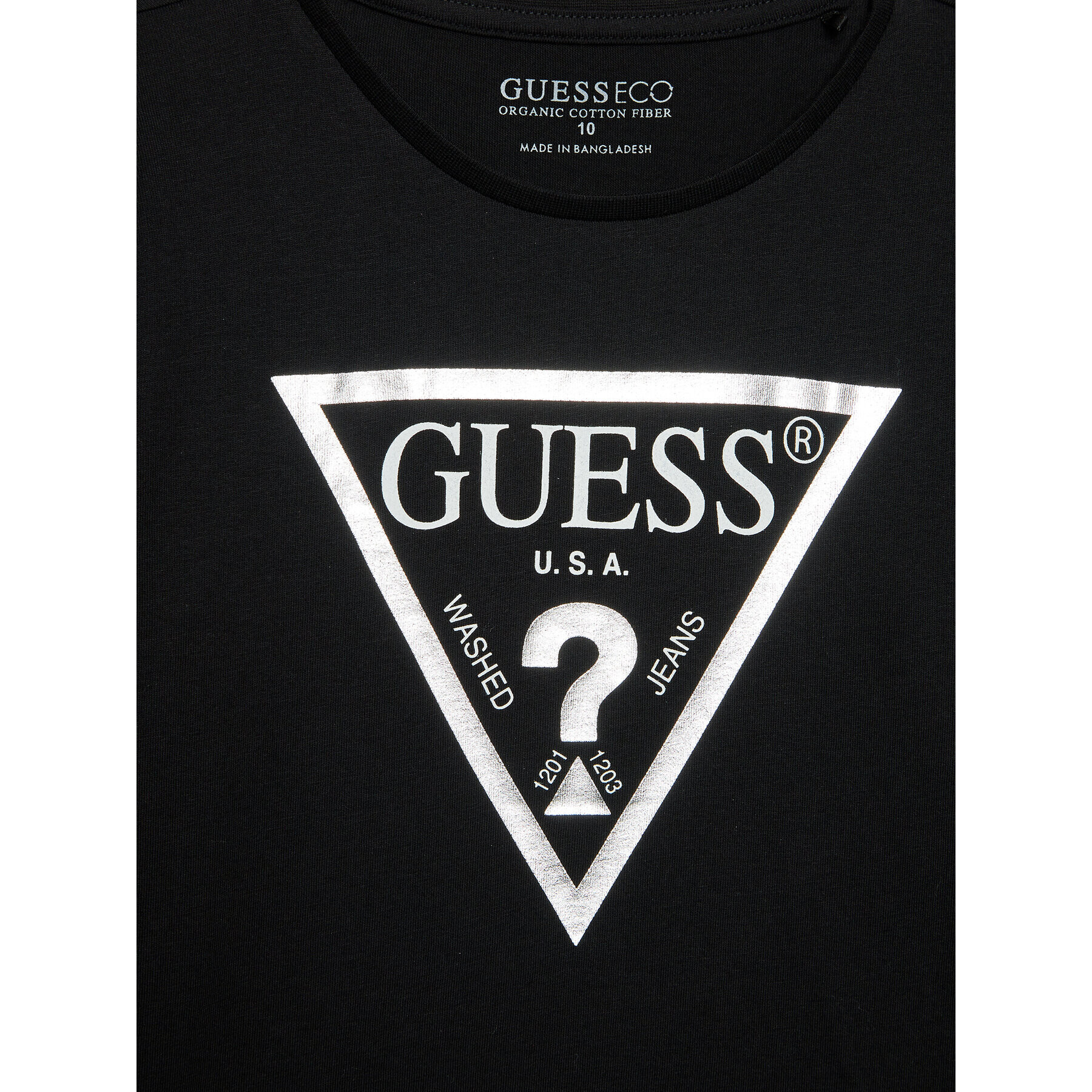 Guess Блуза J84I36 K8HM0 Черен Regular Fit - Pepit.bg