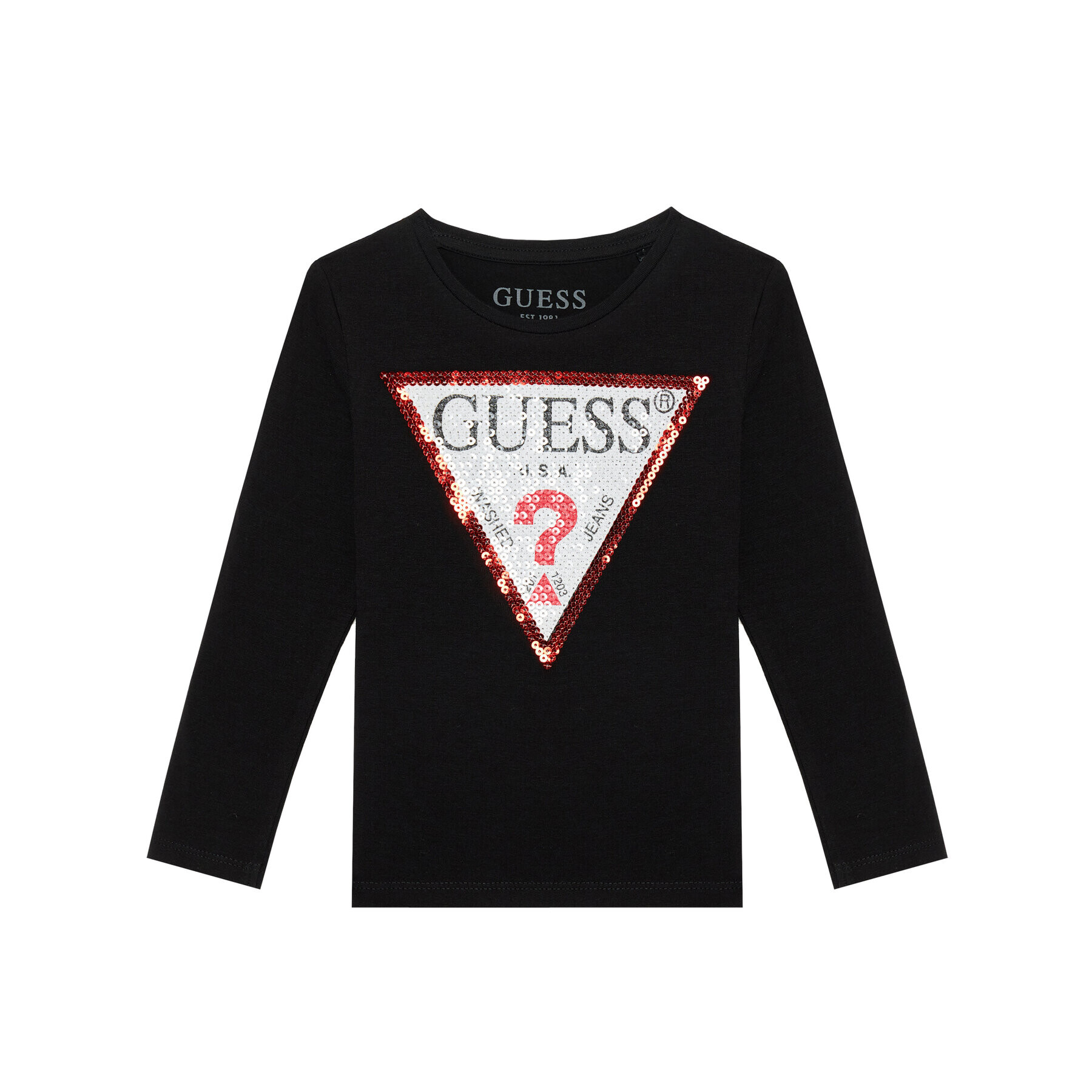 Guess Блуза K1YI29 K6YW1 Черен Regular Fit - Pepit.bg