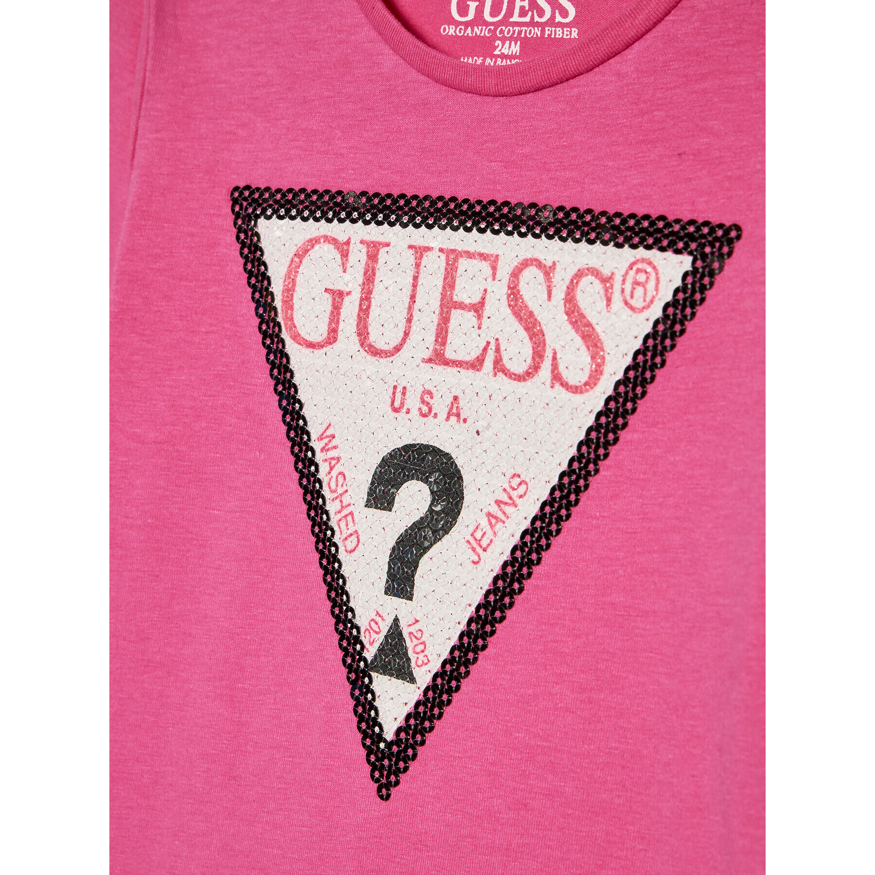 Guess Блуза K1YI29 K6YW1 Розов Regular Fit - Pepit.bg